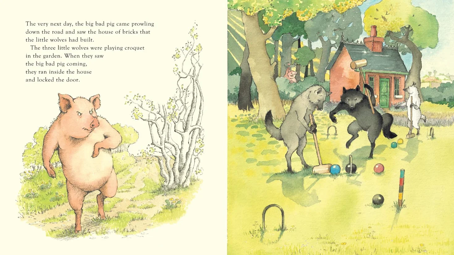 Three Little Wolves And The Big Bad Pig: A hilarious picture book story perfect for any child who loves a twist in the tale