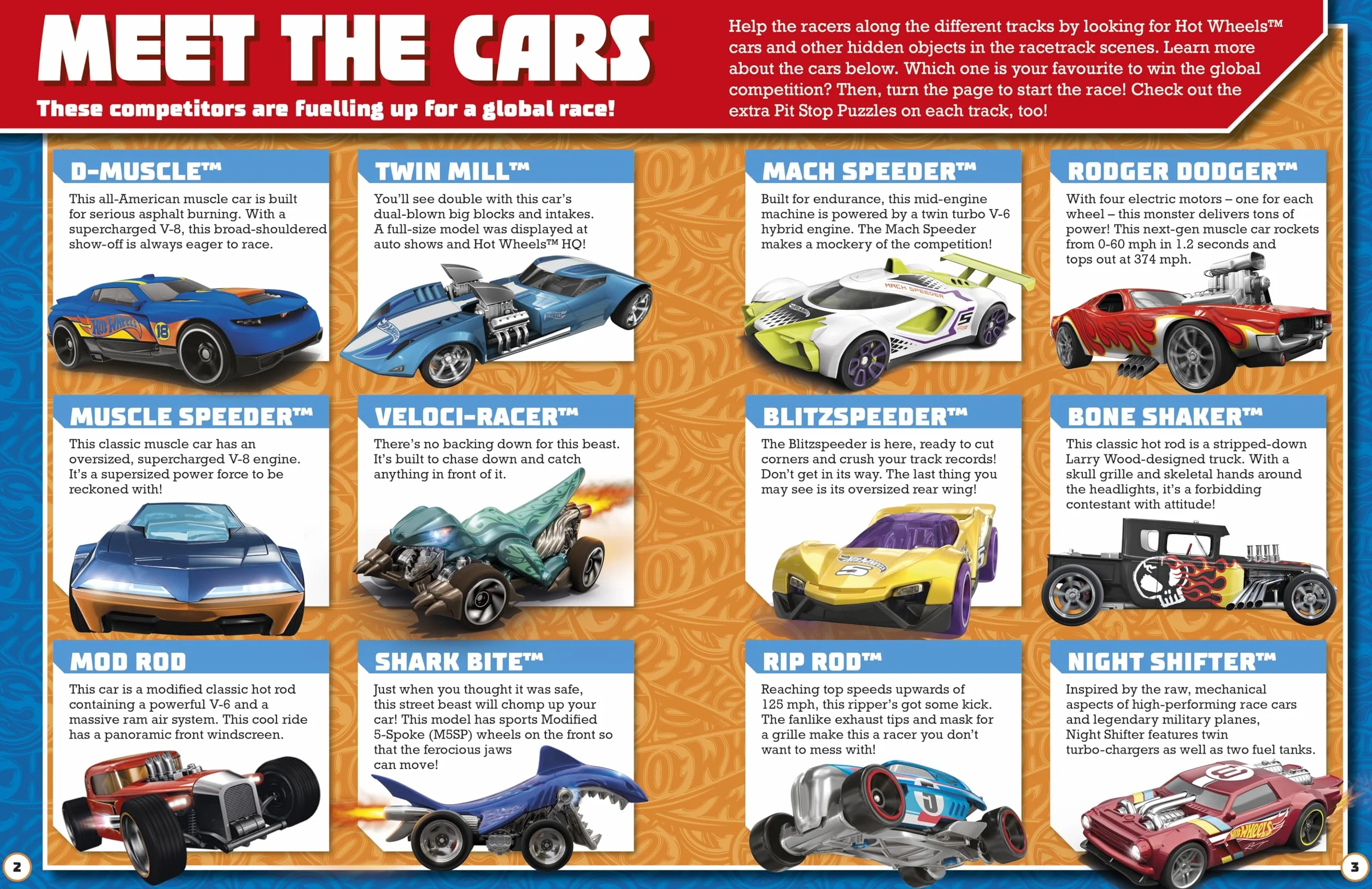 Hot Wheels: The Big Race: The Official Hot Wheels Search and Find Book