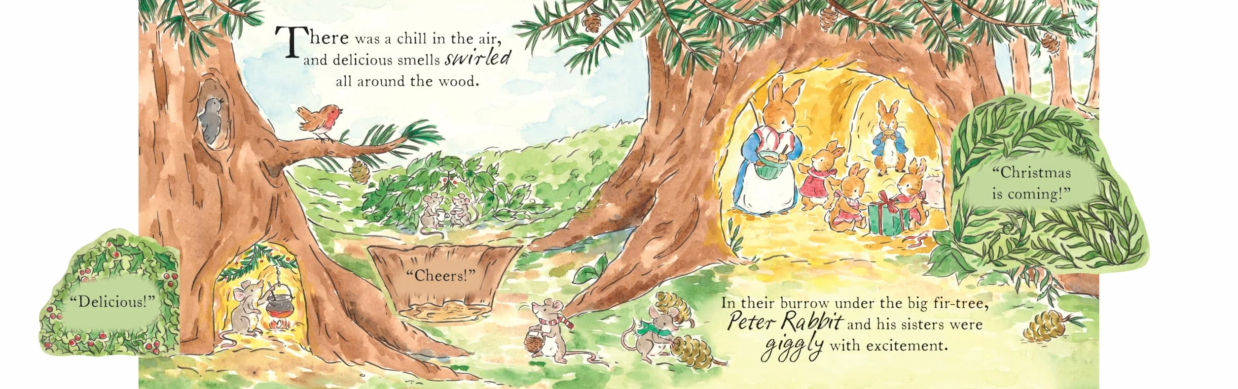 The World of Peter Rabbit: Cotton-tail's Christmas Tree: A new lift-the-flap board book