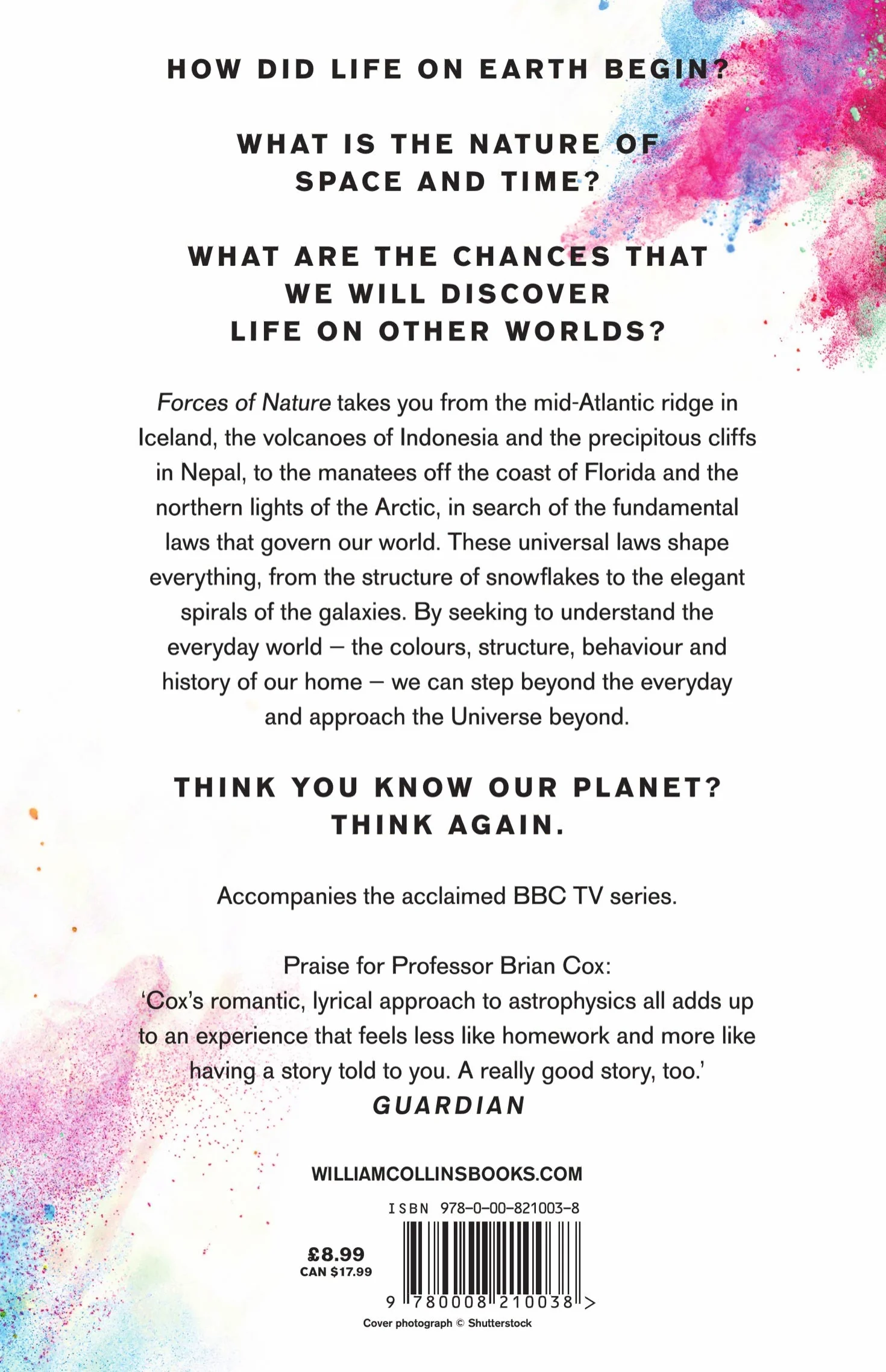 Forces of Nature: The Sunday Times bestselling science book exploring life on Earth