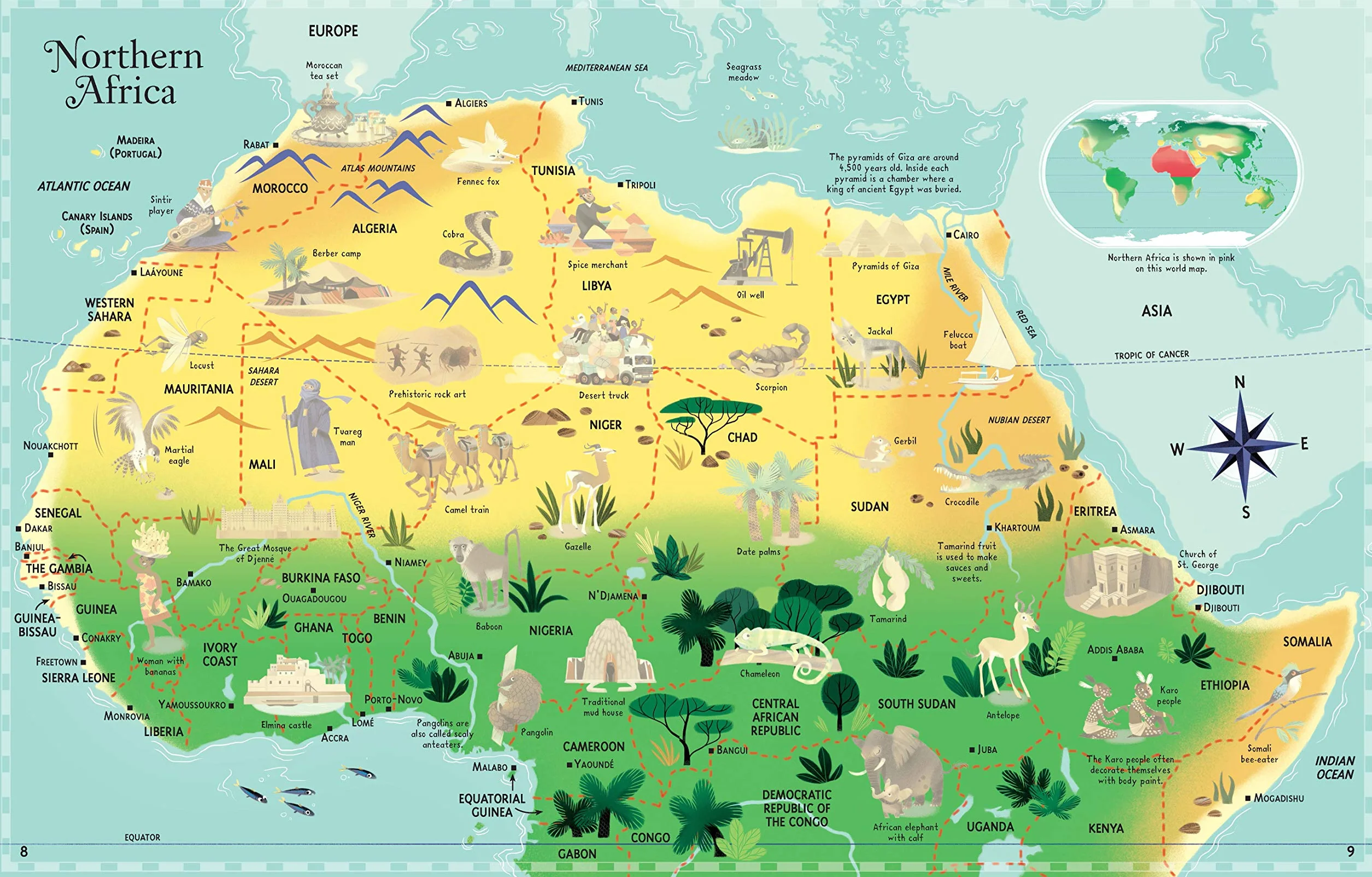 Sticker Picture Atlas of the World: 1
