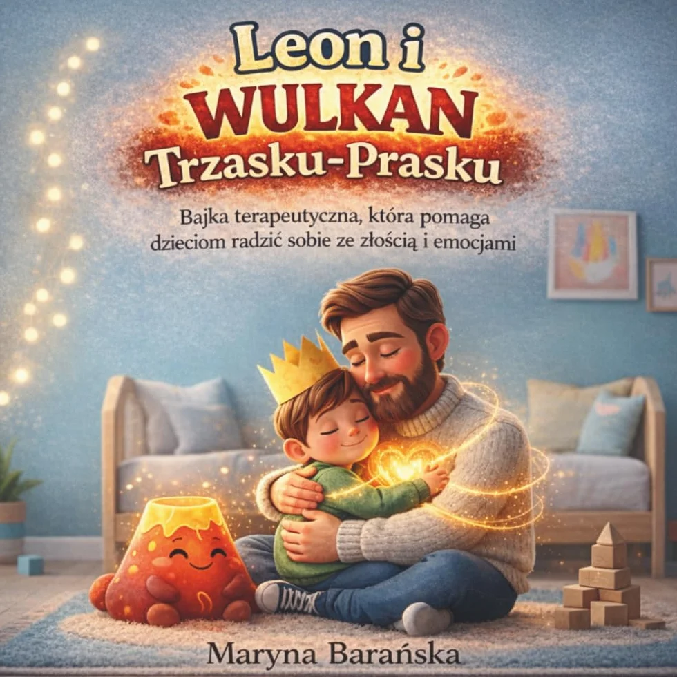 Leon i Wulkan Trzasku-Prasku: Bajka terapeutyczna, która pomaga dzieciom radzić sobie ze złością i emocjami