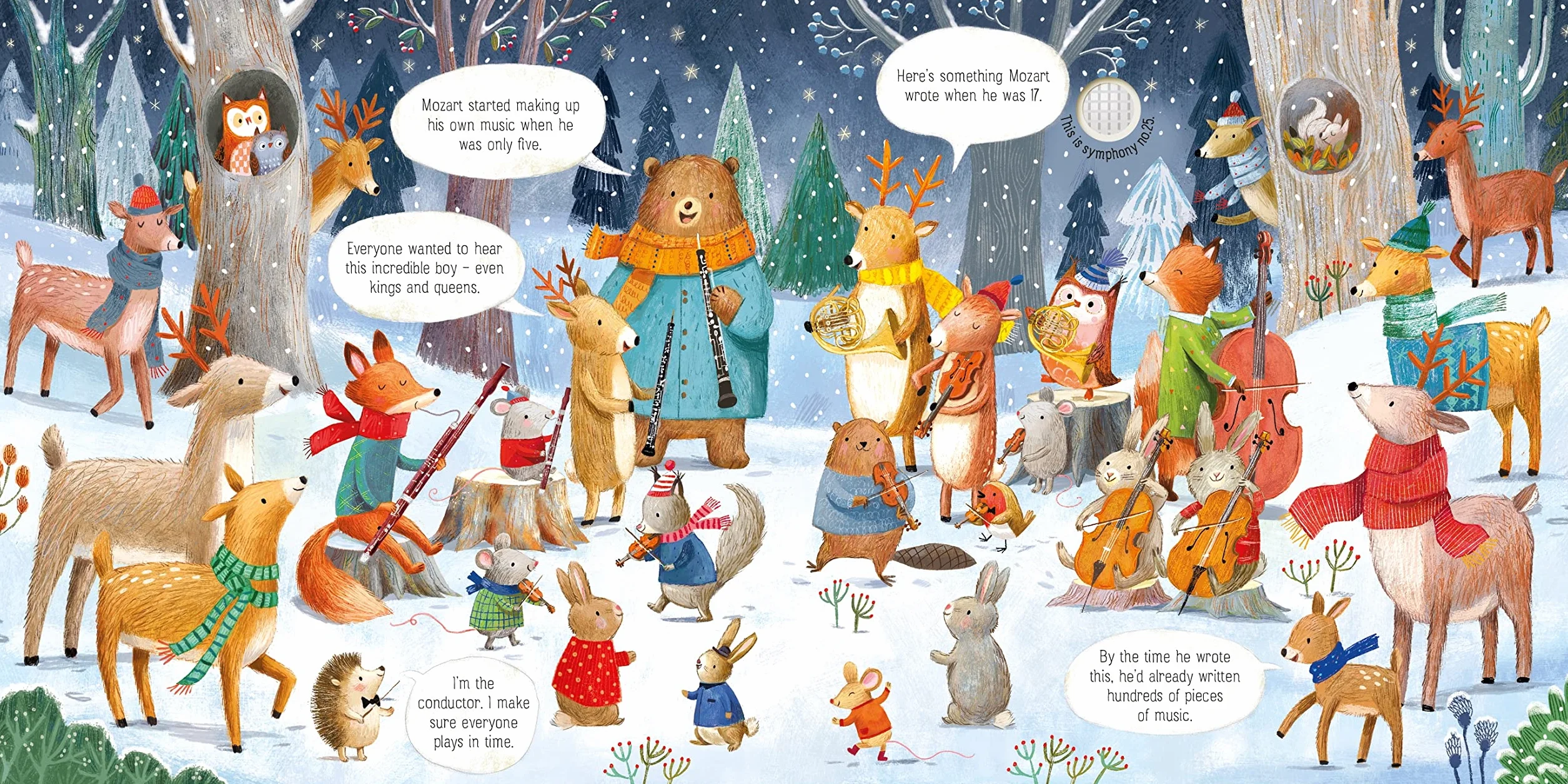 The Animal Orchestra Plays Mozart (Usborne Sound Books): 1: Edition en anglais (Musical Books)