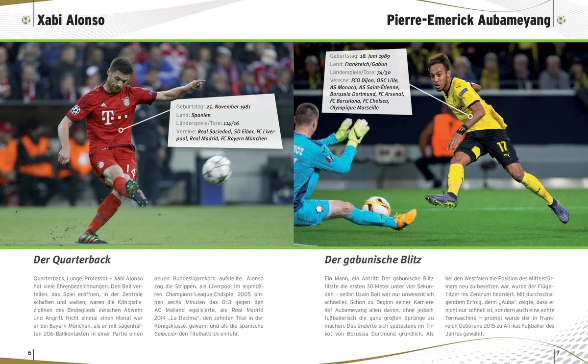 100 Top-Fußballer - Die besten Spieler des 21. Jahrhunderts: Das perfekte Buch zum Fußballsommer 2026 I Fussbalbuch für Kinder und Erwachsene