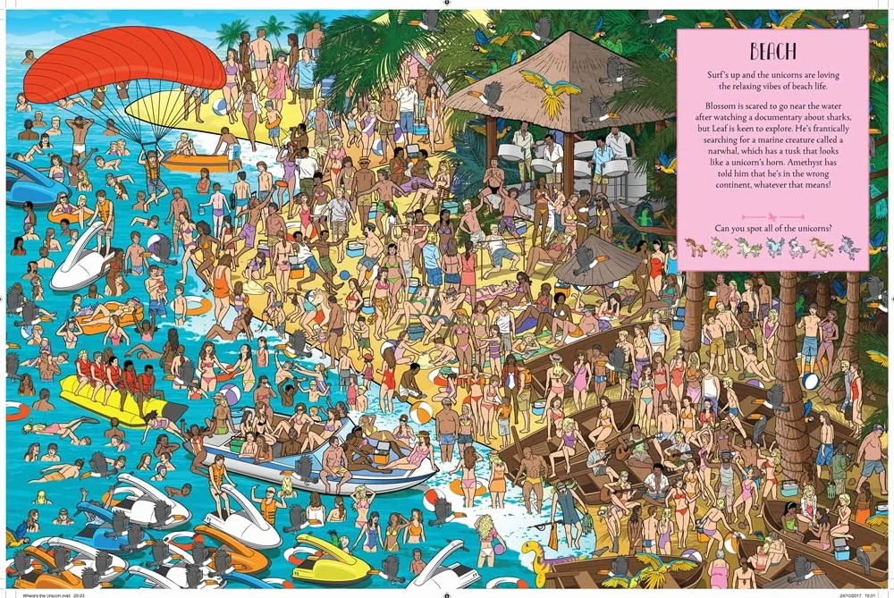 Where's the Unicorn?: A Magical Search and Find Book (Search and Find Activity)