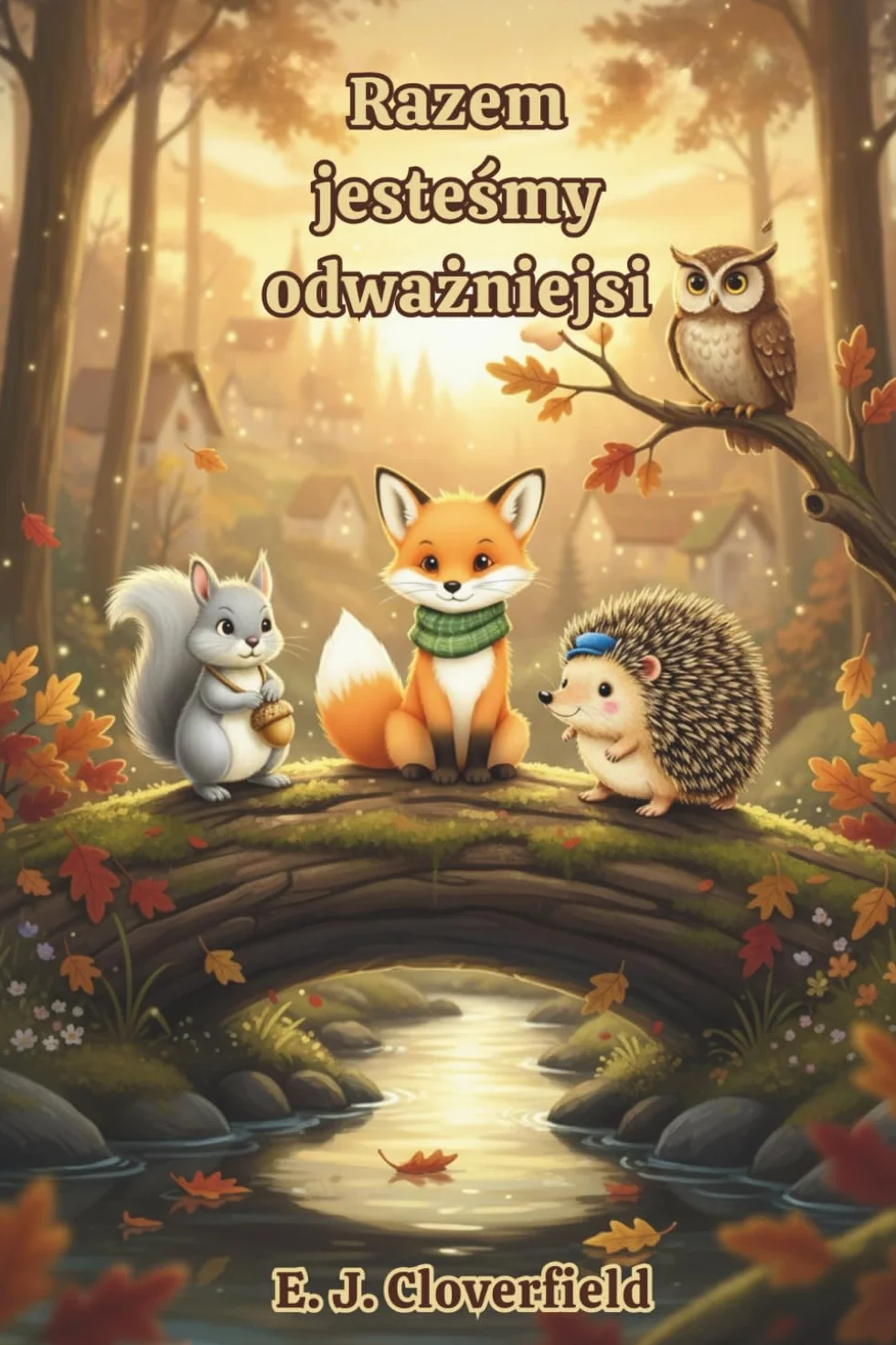 Razem jesteśmy odważni: Książka dla dzieci o budowaniu przyjaźni i koleżeńskiej pomocy