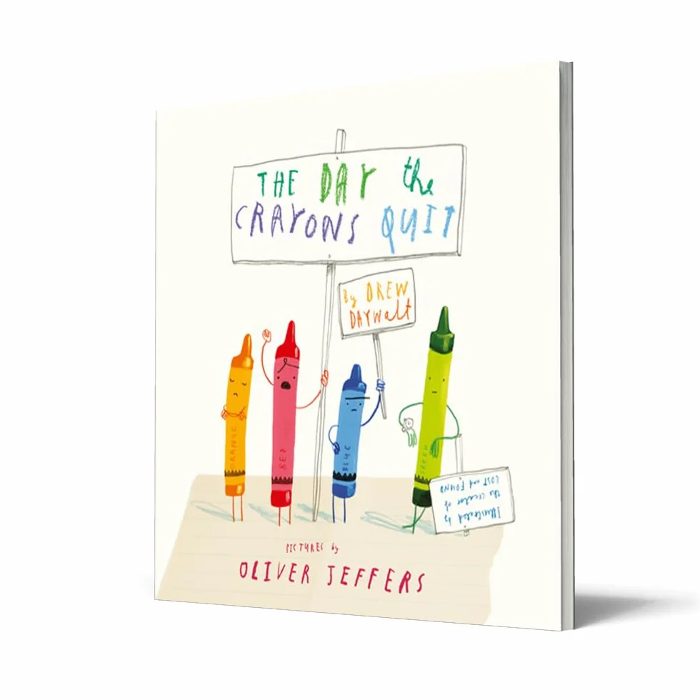 The Day The Crayons Quit: A Funny Picture Book About Expressing Feelings and Emotions, NYT Bestseller