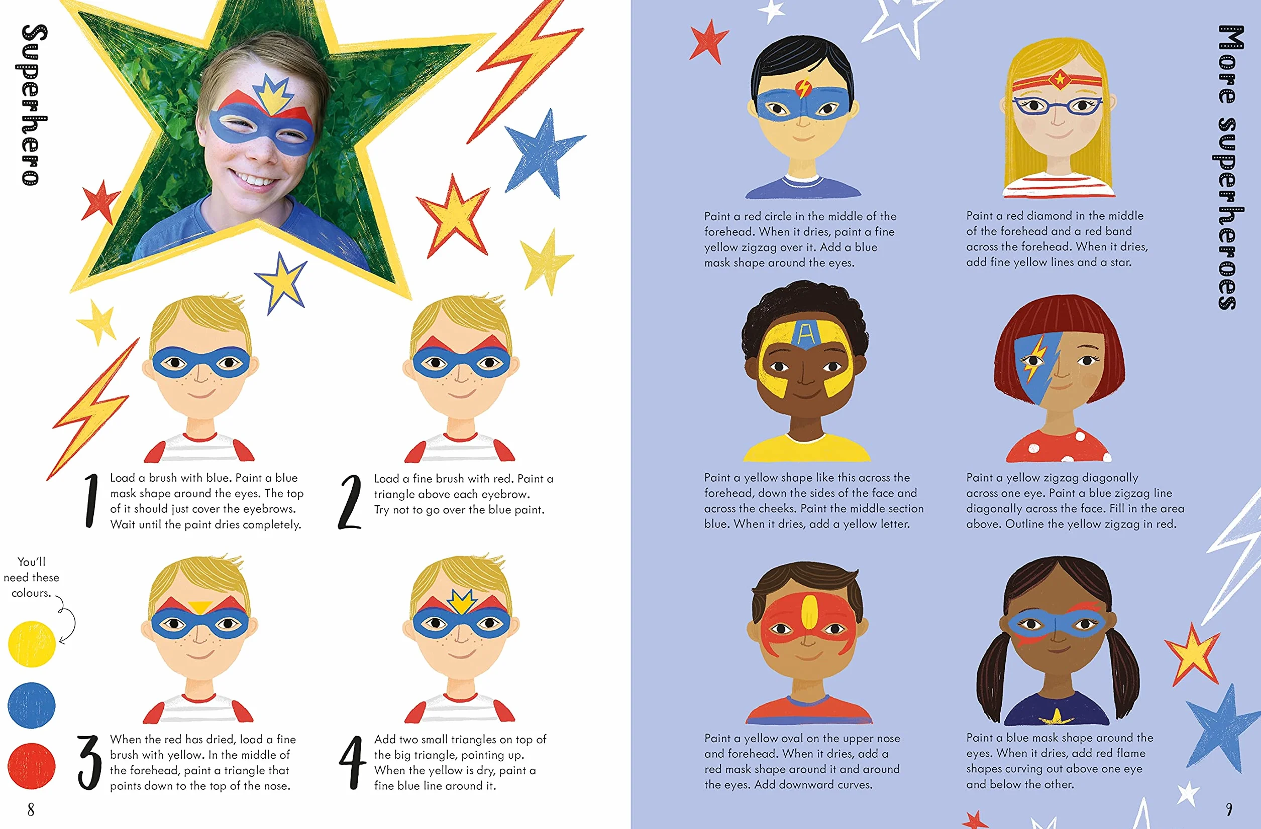 BOOK OF FACE PAINTING
