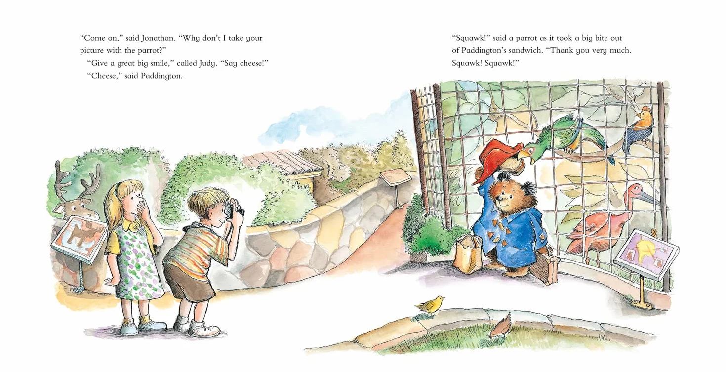 Paddington at the Zoo: A funny illustrated classic children’s picture book – perfect for Paddington Bear fans!