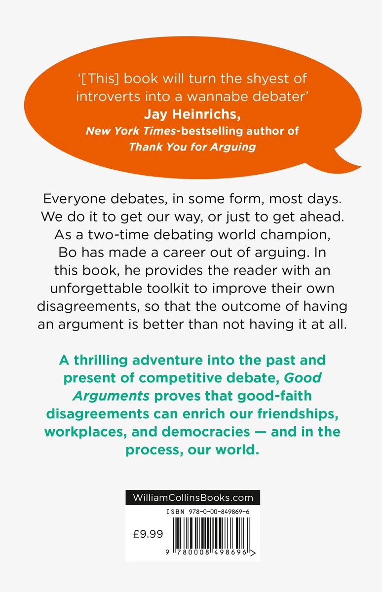Good Arguments: How Debate Teaches Us to Listen and Be Heard