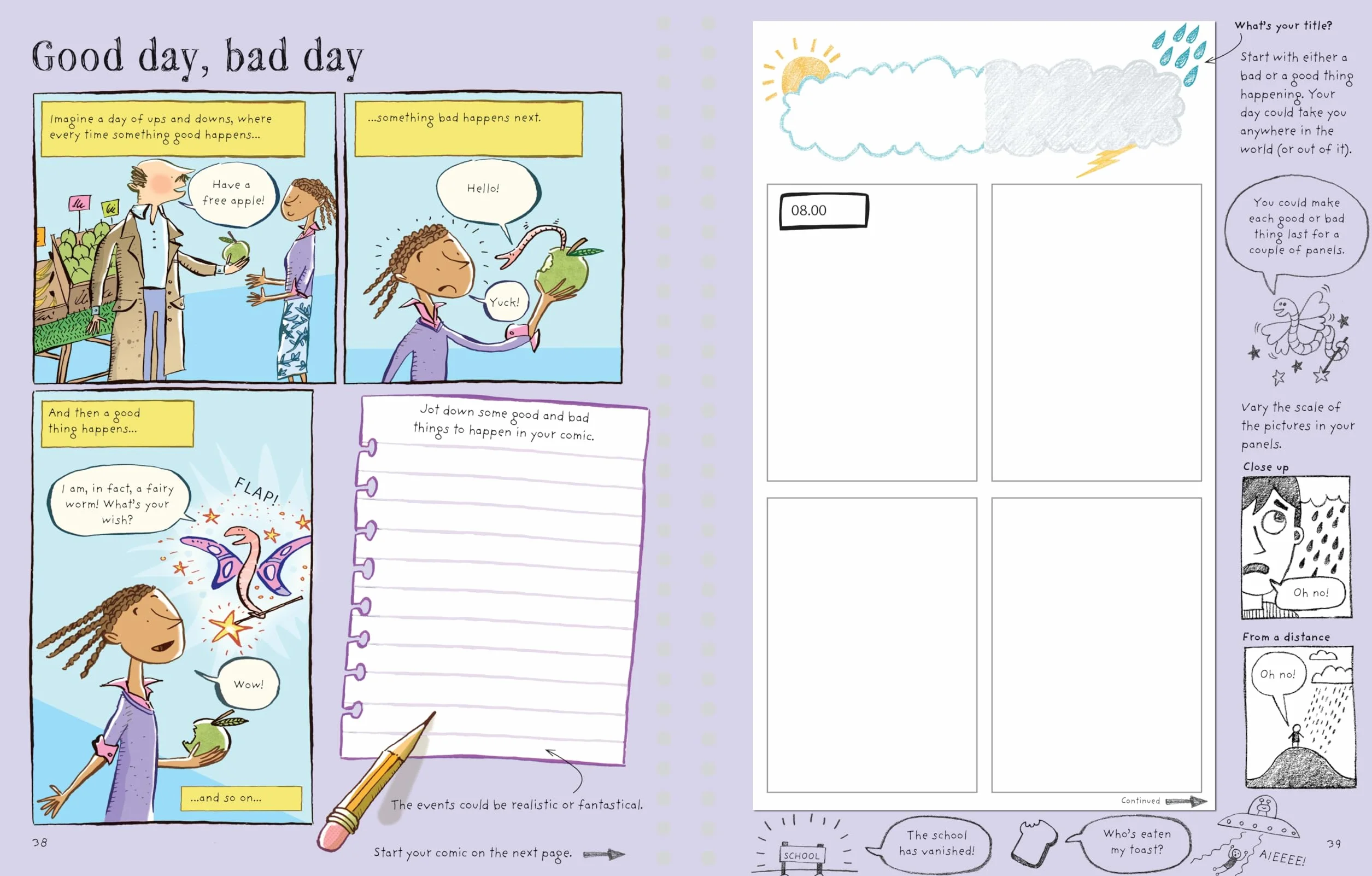 Write and Draw Your Own Comics