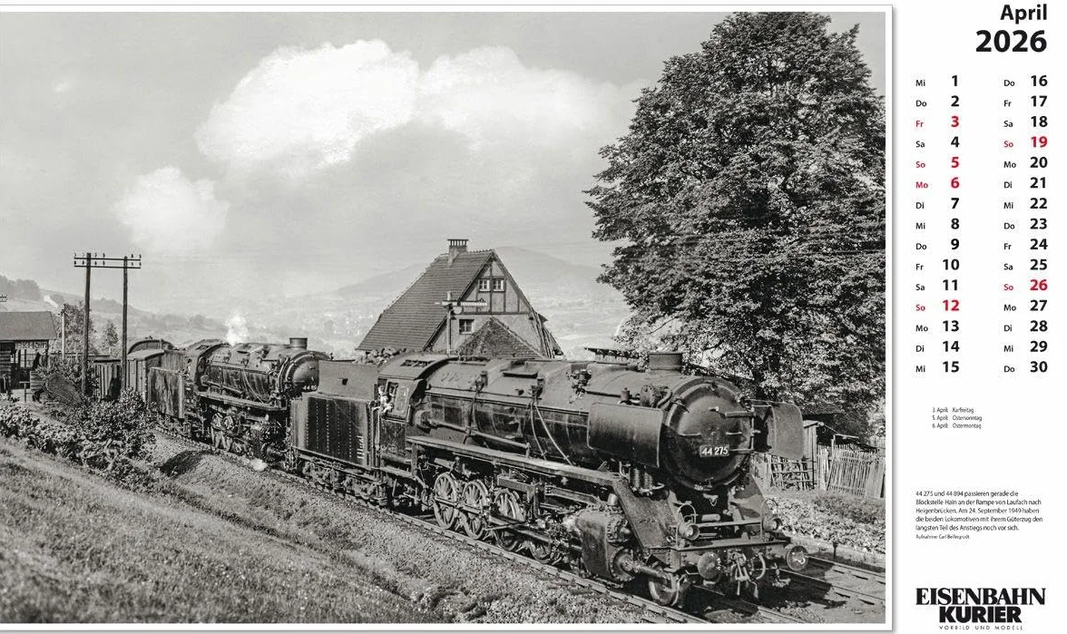 Dampflokomotiven 2026