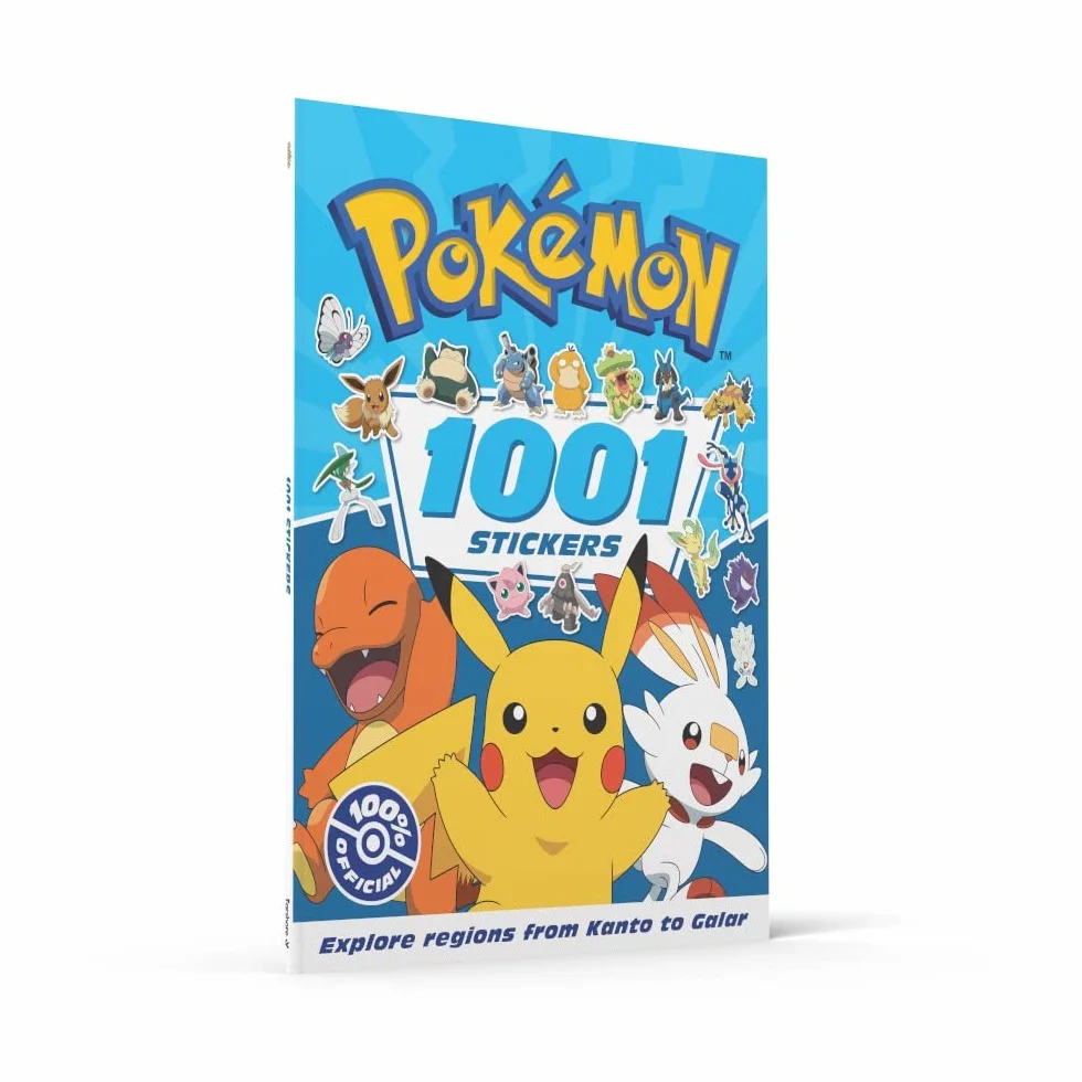 Pokemon: 1001 Stickers: The ultimate sticker book for Pokémon fans.
