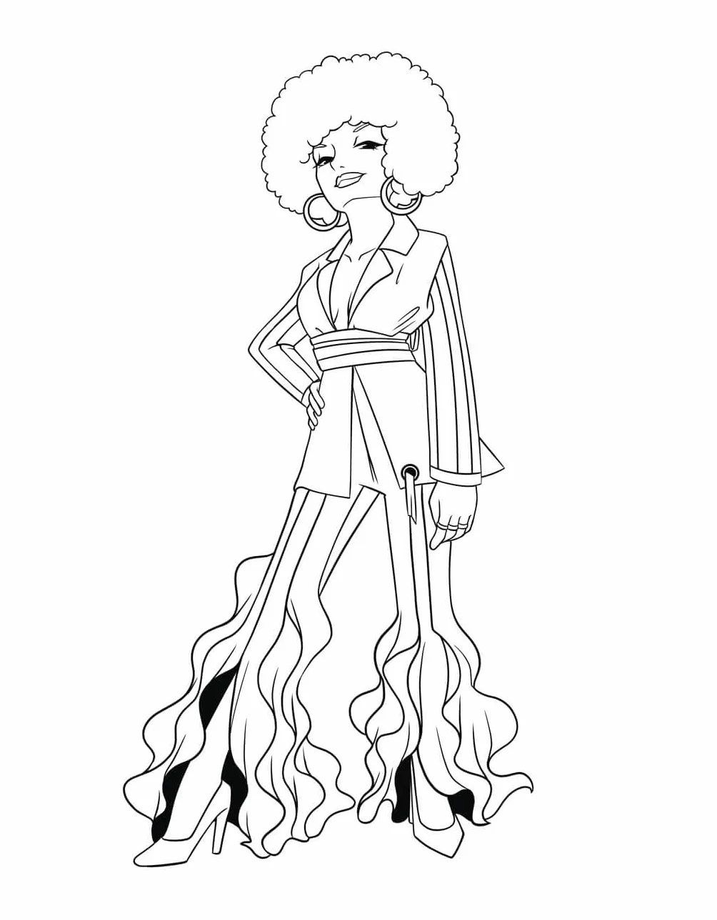 Fashion Coloring Book: For Kids Ages 6-8, 9-12