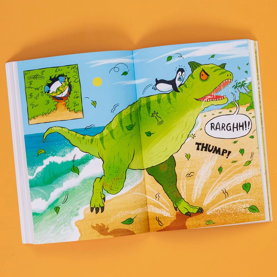 Pablo and Splash: The hilarious kids' graphic novel series about time-travelling penguins