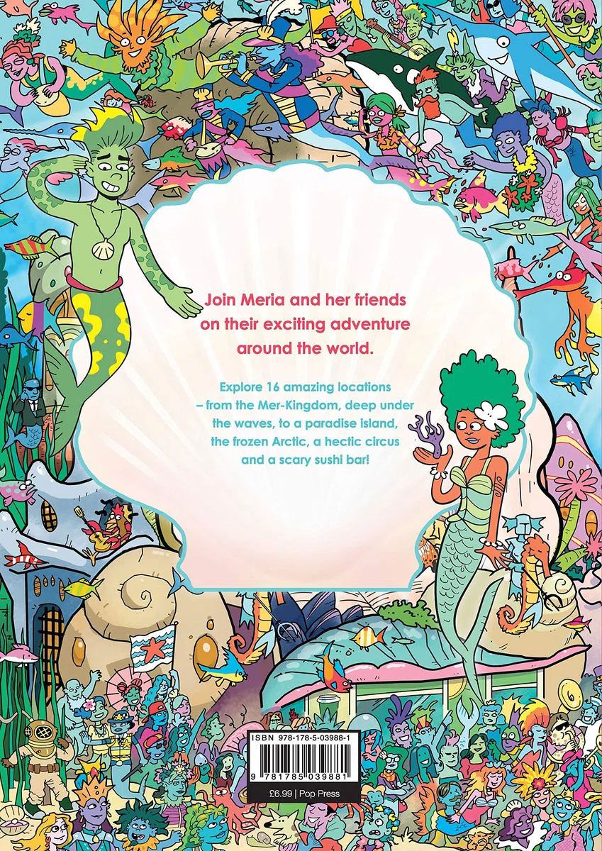 Where's the Mermaid: A Mermazing Search-And-Find Adventure