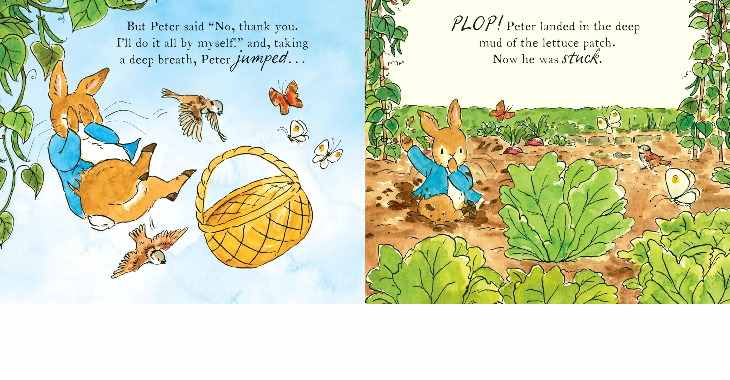 The World of Peter Rabbit: Peter Rabbit Gets Stuck!: A lift-the-flap board book
