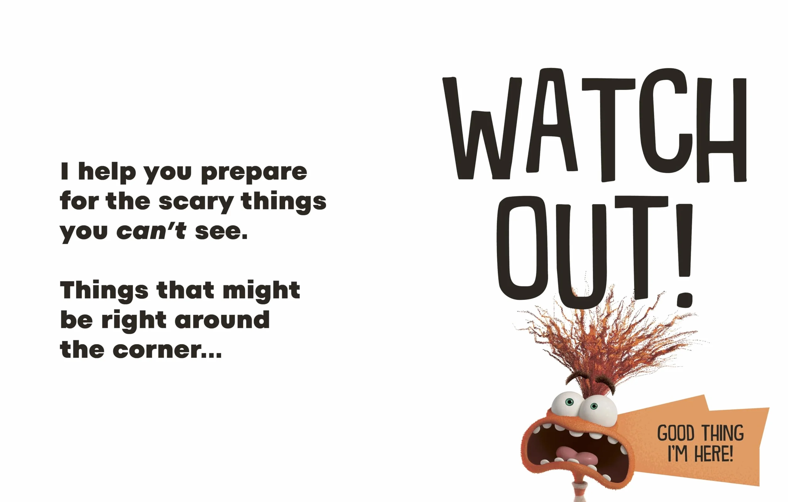 Disney Inside Out 2 Hello, I'm Anxiety