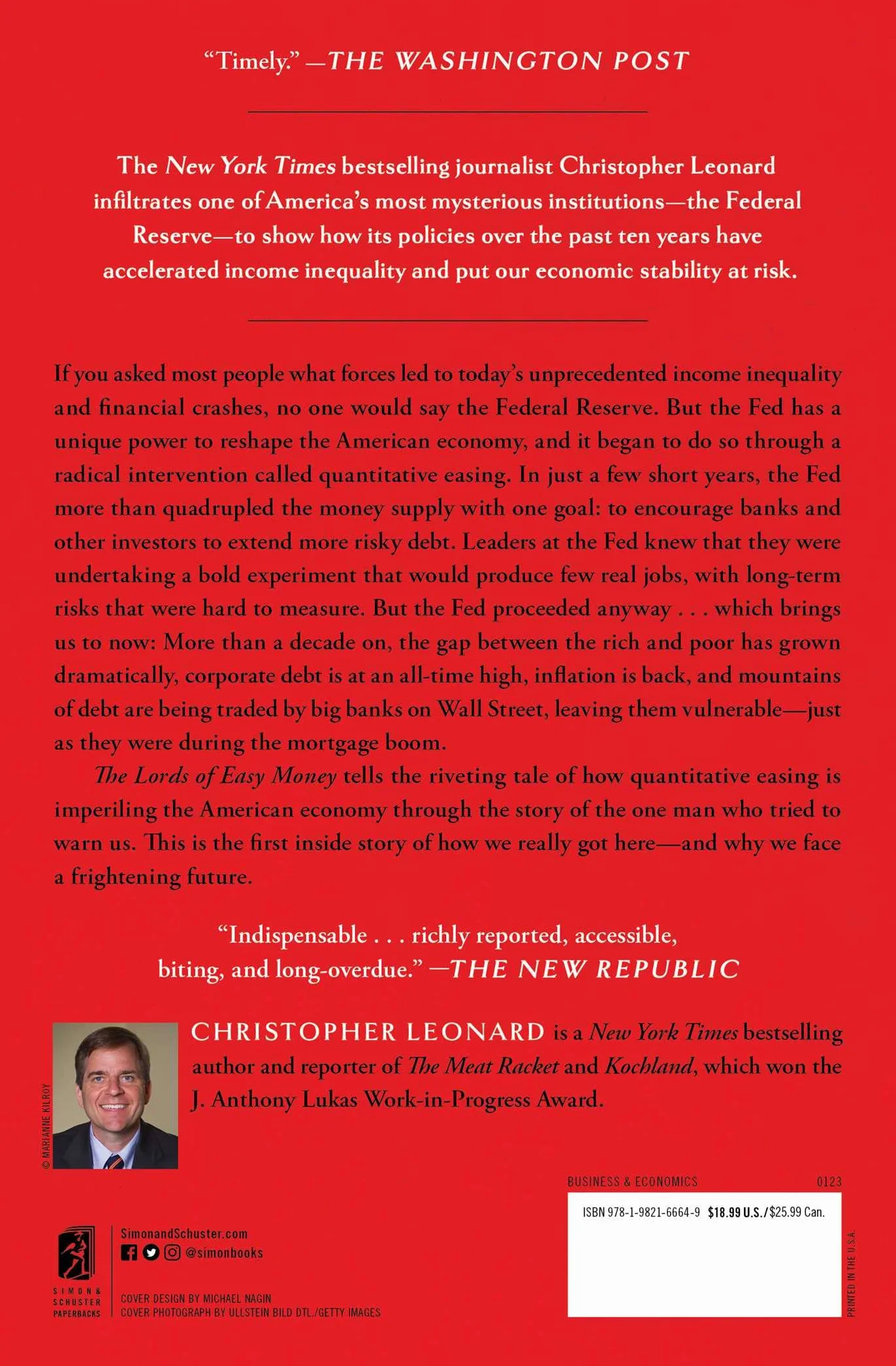 The Lords of Easy Money: How the Federal Reserve Broke the American Economy