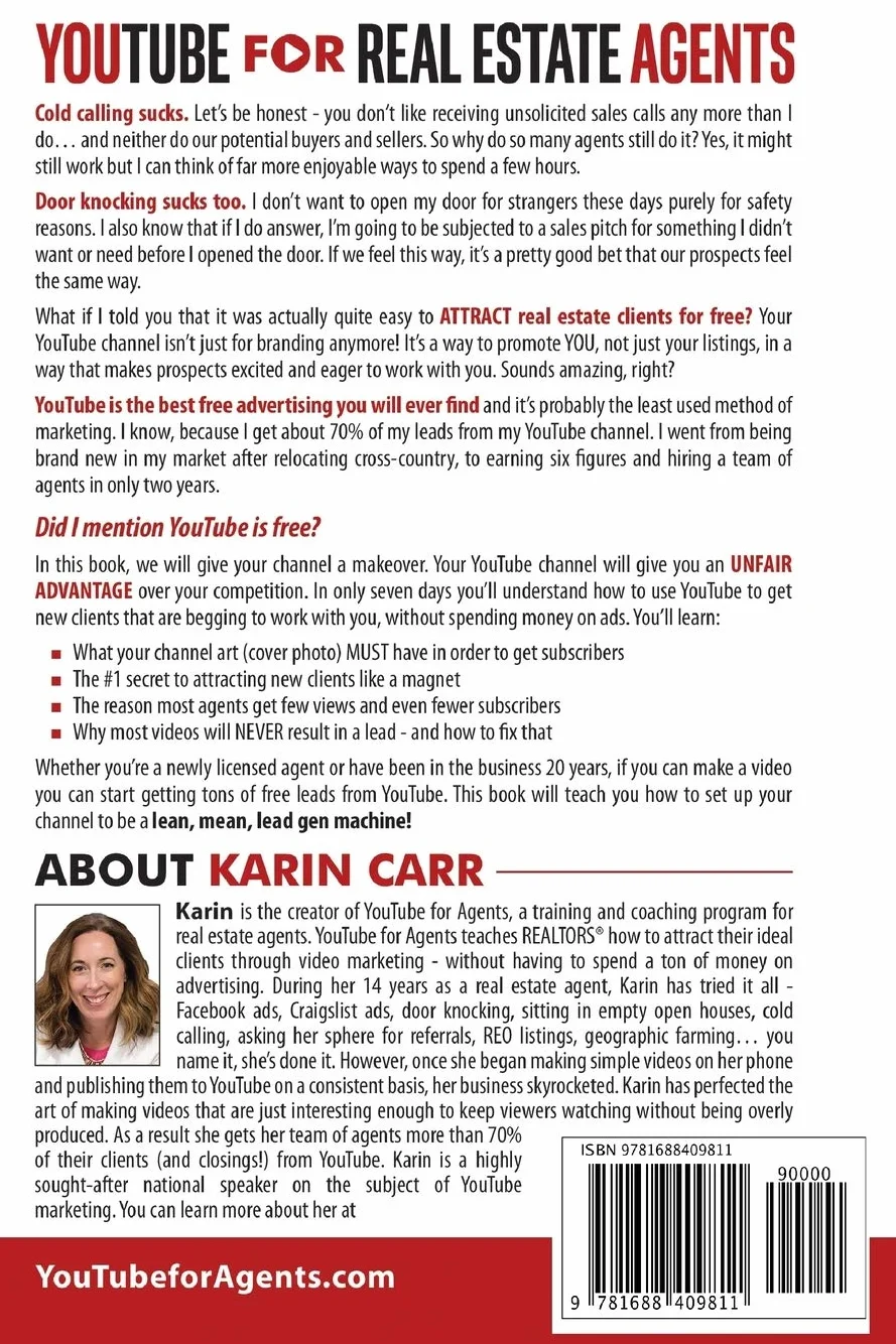 YouTube for Real Estate Agents: Learn how to get free real estate leads and never cold call again