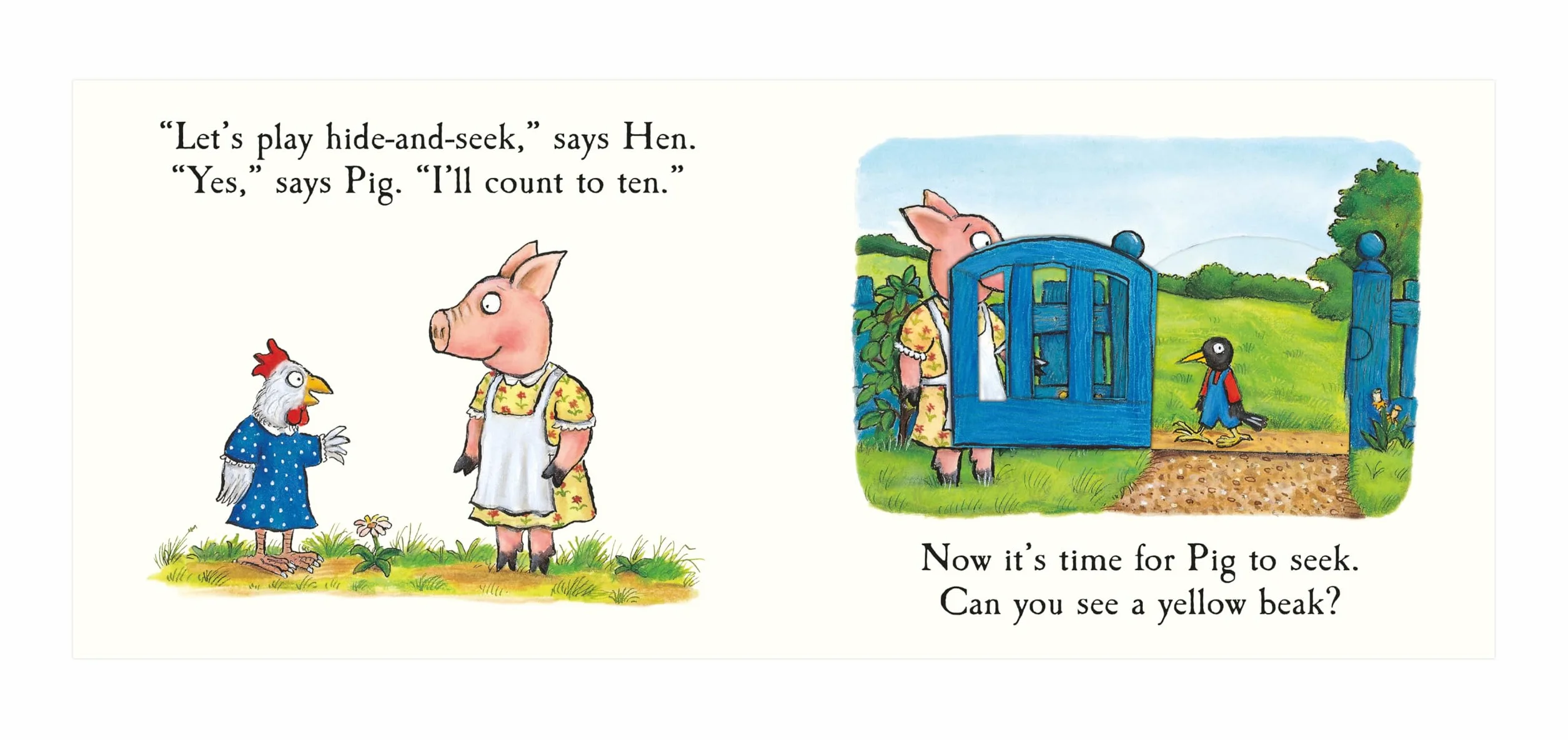 Hide-and-Seek Pig: A Lift-the-flap Story