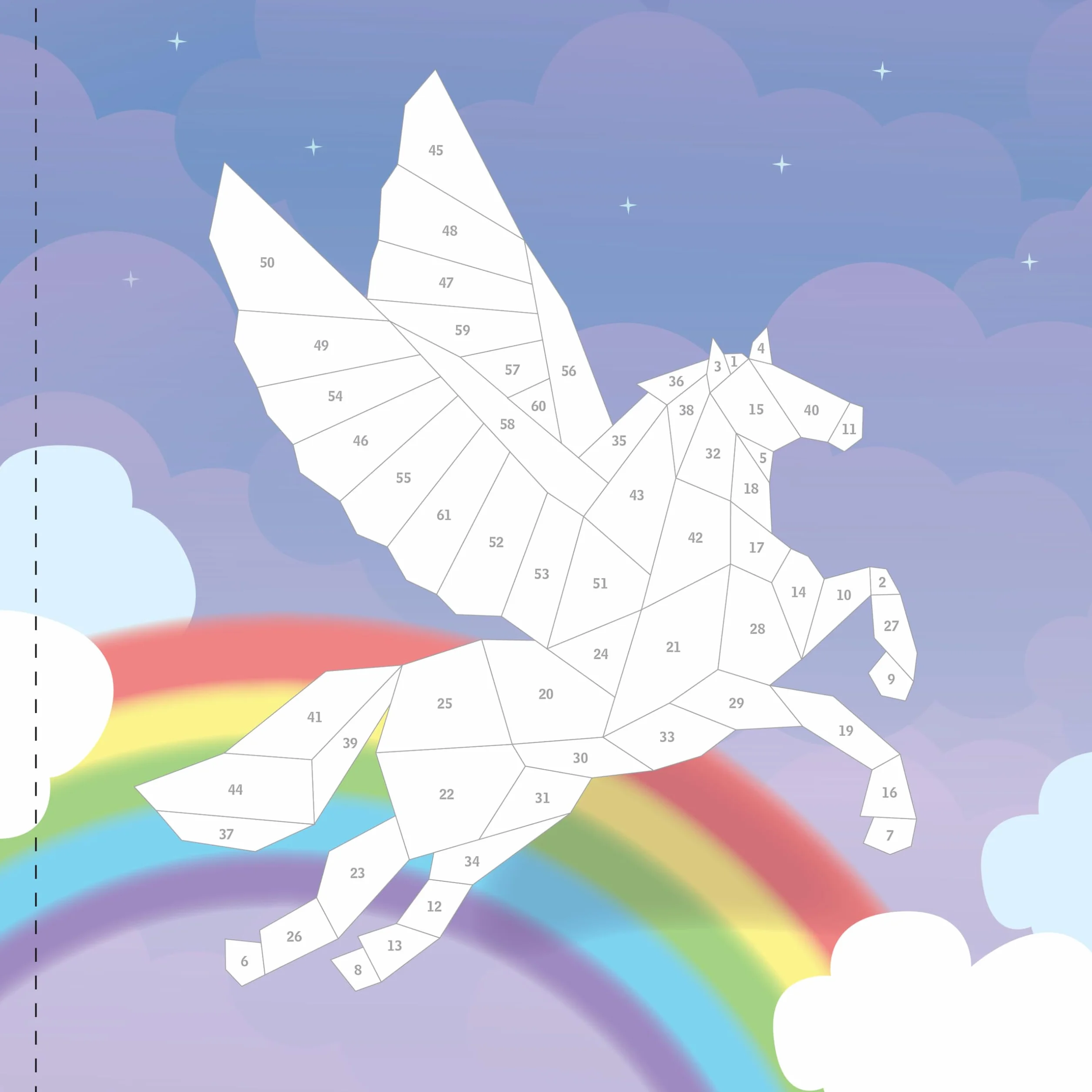 Paint by Sticker Kids: Mermaids & Magic!: Create 10 Pictures One Sticker at a Time! Includes Glitter Stickers