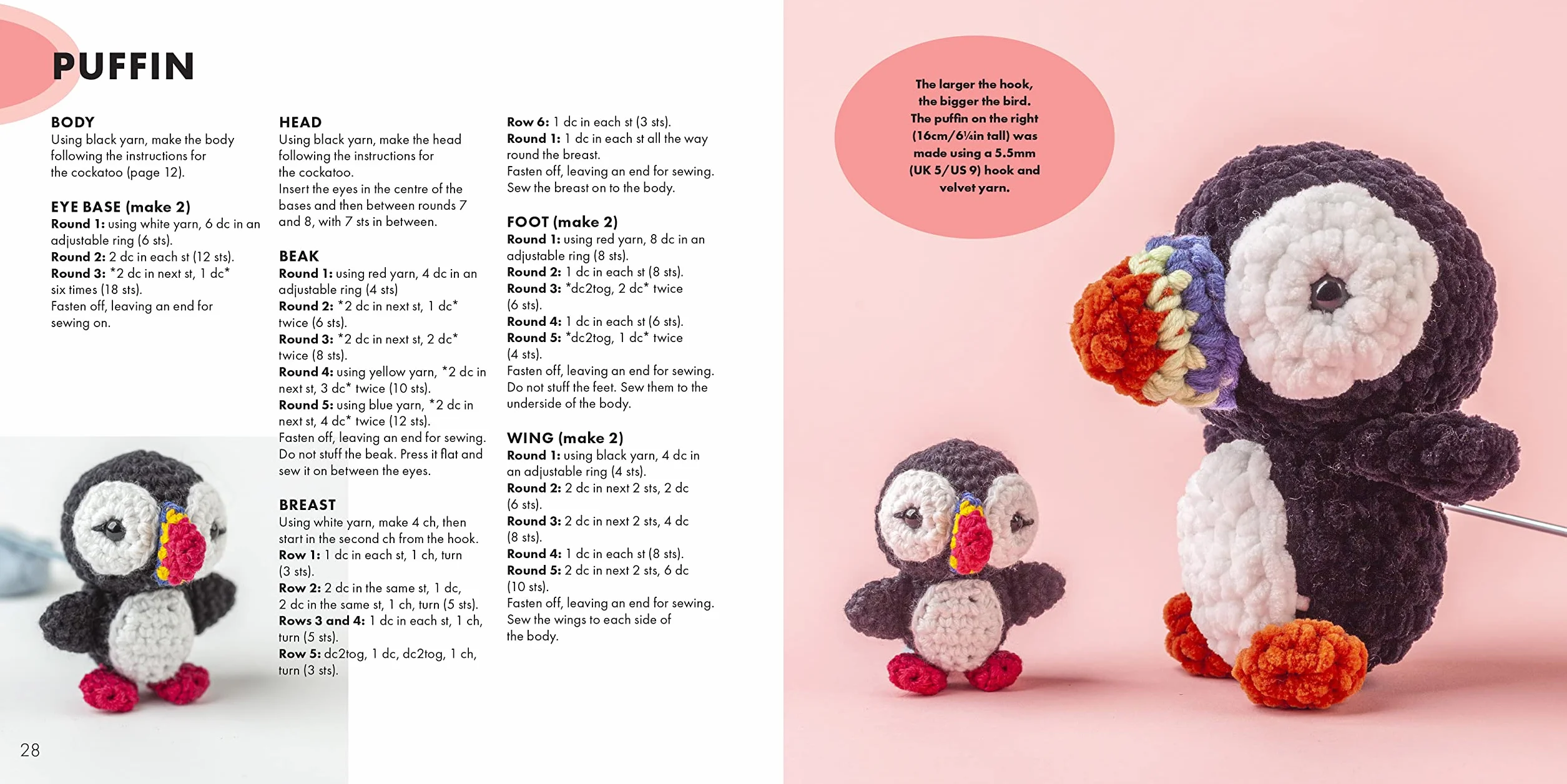 Mini Amigurumi Birds: 25 Tiny Flying Creatures to Crochet