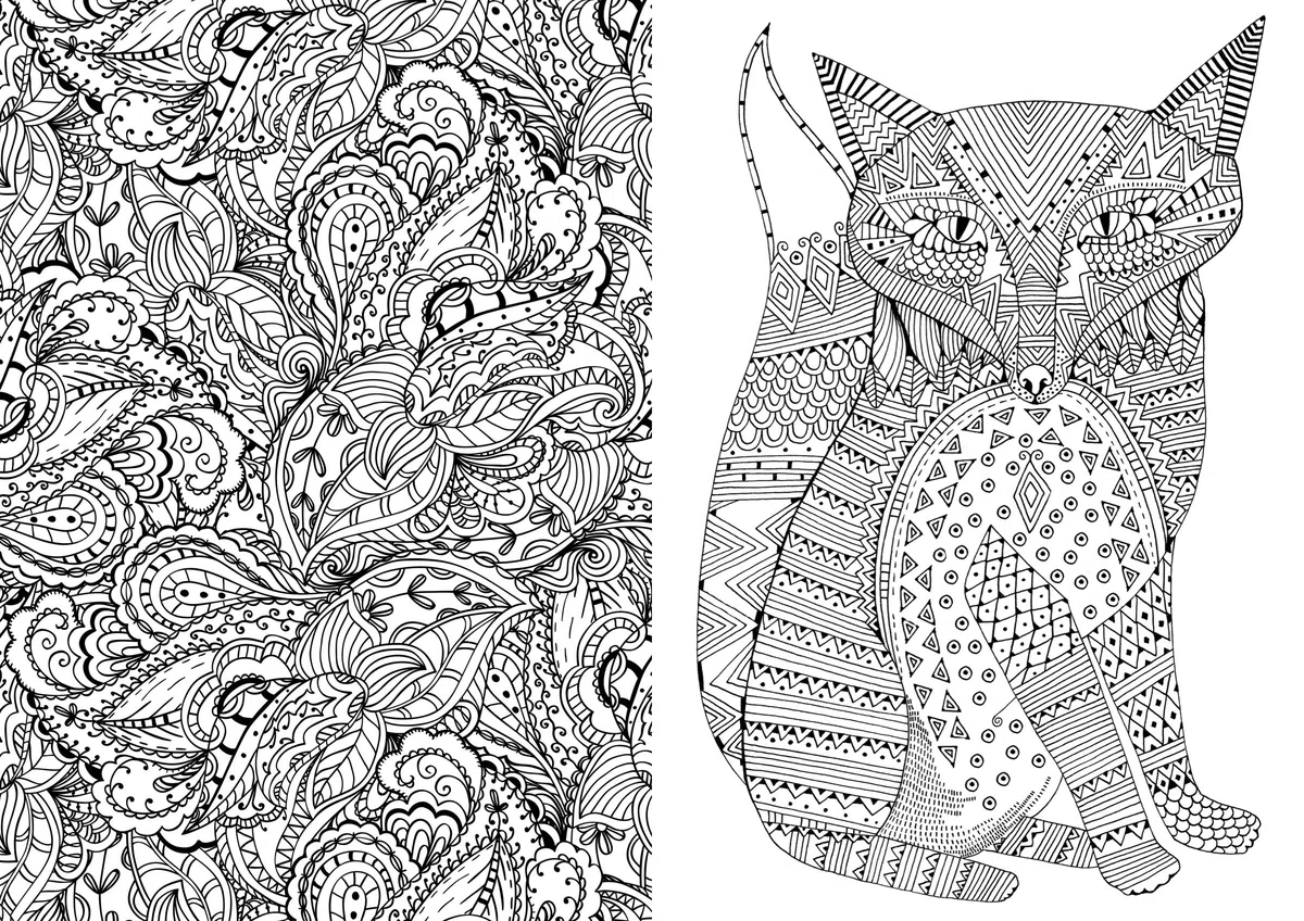 Art Therapy: An Anti-Stress Colouring Book