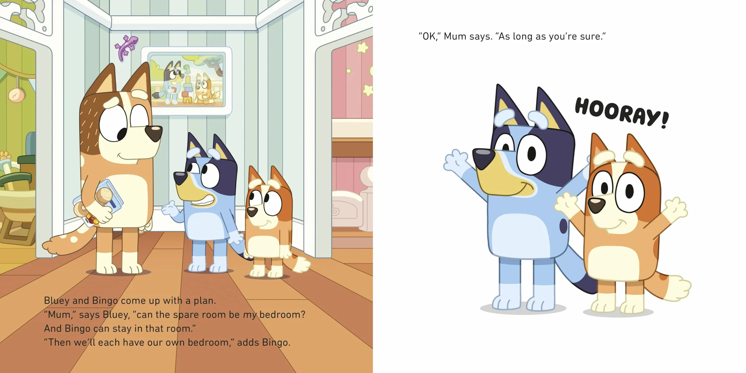 Bluey: Bedroom: Discover the brand new Bluey bedtime story for toddlers