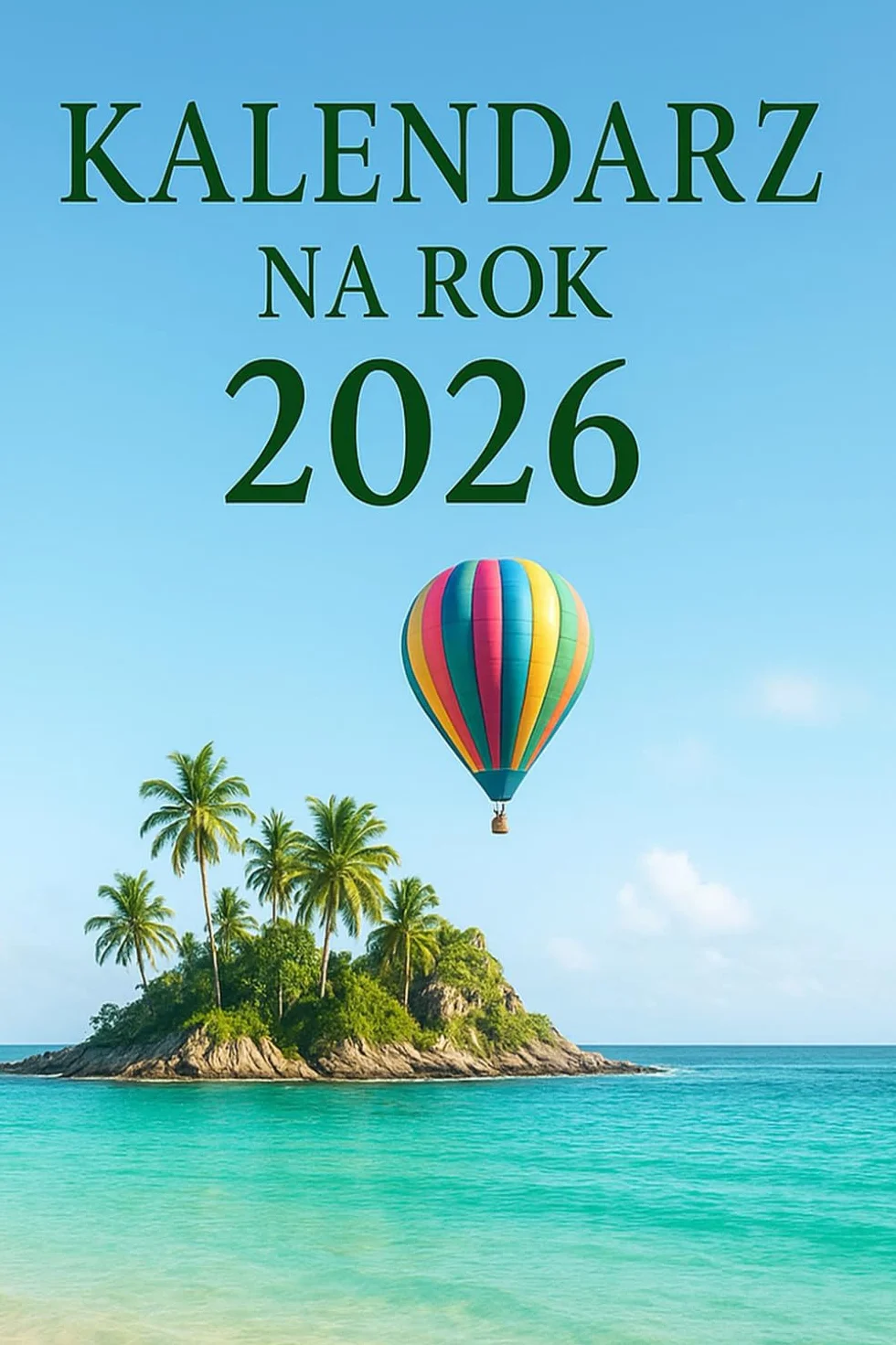 Kalendarz na rok 2026: Dziennik, planer i terminarz z imieninami i świętami
