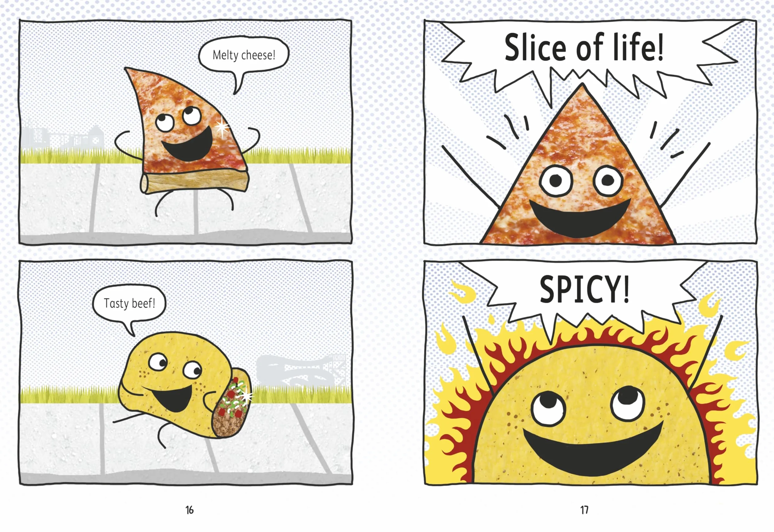 Pizza and Taco: Who's the Best?: The laugh-out-loud funny graphic novel for kids