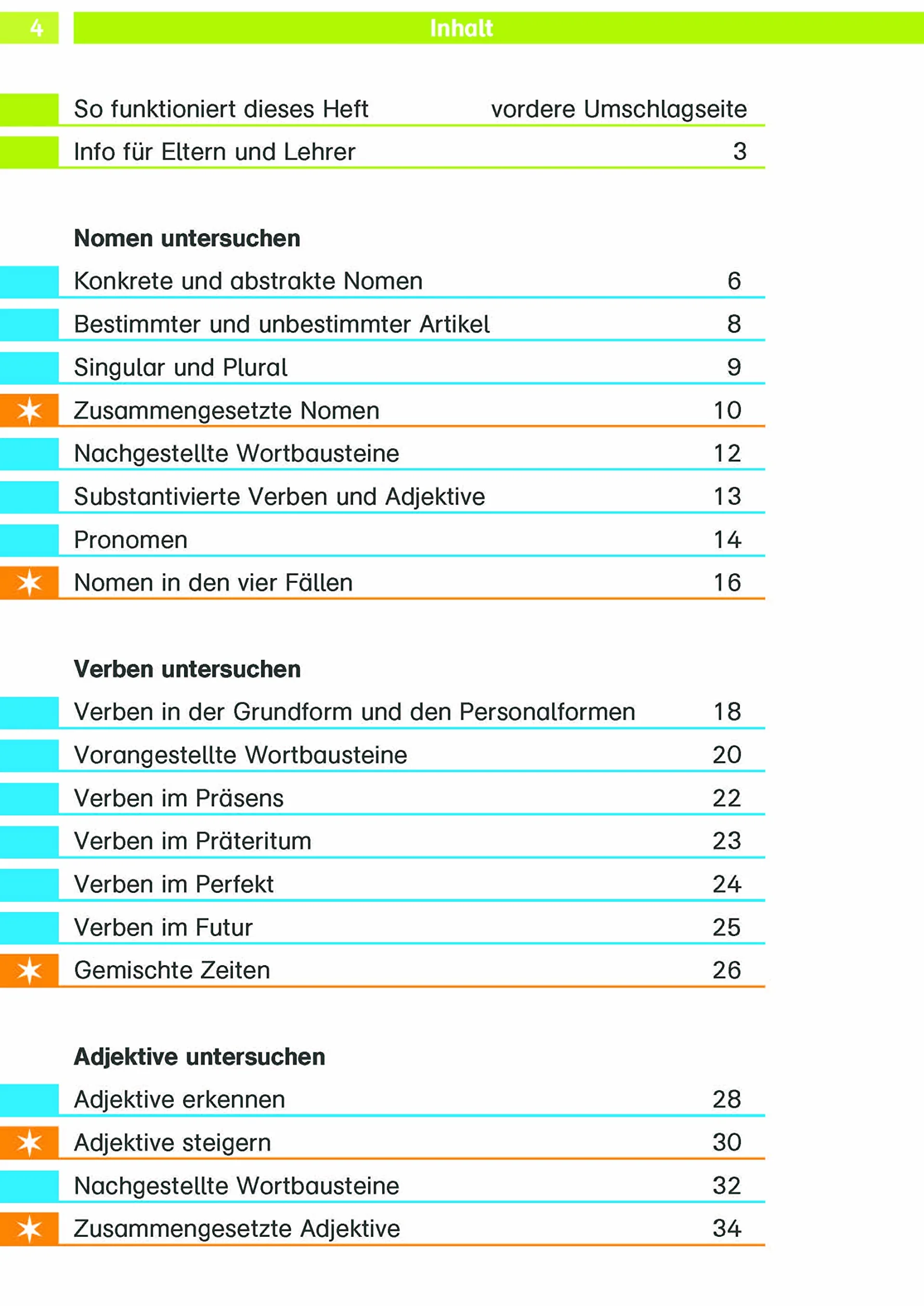 Die Deutsch-Helden Grammatik 4. Klasse. Deutsch in der Grundschule