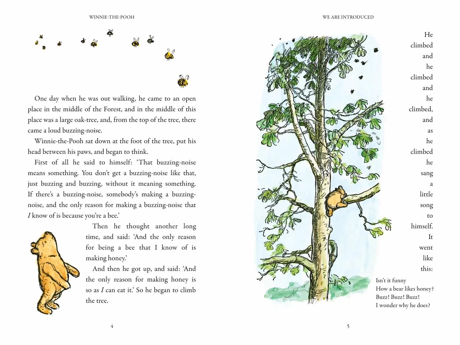Winnie-the-Pooh: Official NEW collectable edition of definitive, original illustrated Pooh stories from Milne and Shepard
