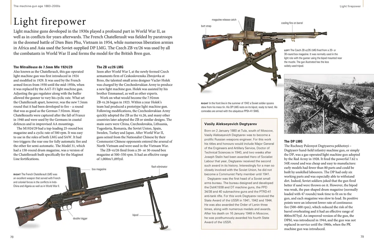 The World Encyclopedia of Rifles and Machine Guns: An Illustrated Historical Guide to Over 500 Military, Law Enforcement and Antique Firearms