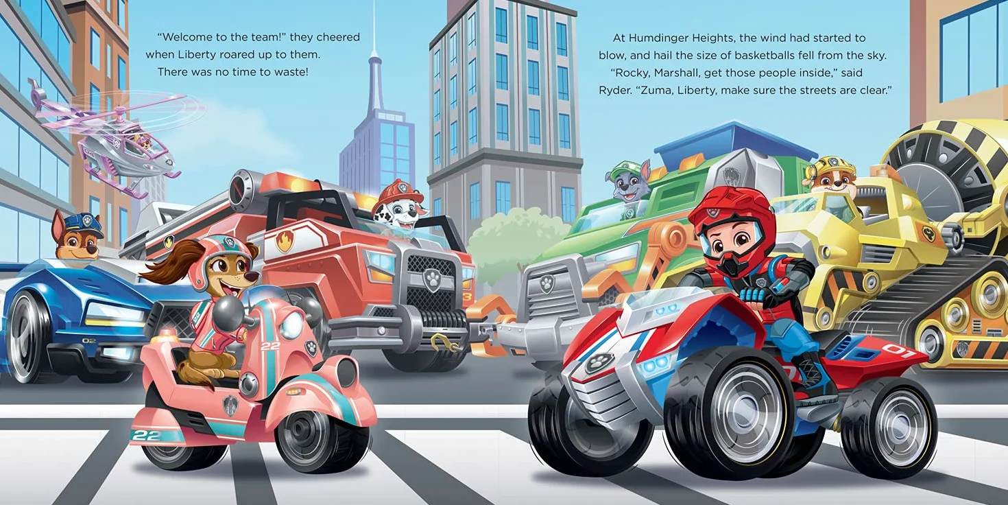 PAW Patrol Picture Book – The Movie: Big City Adventures: The official illustrated story book of the HIT movie for children aged 2, 3, 4, 5