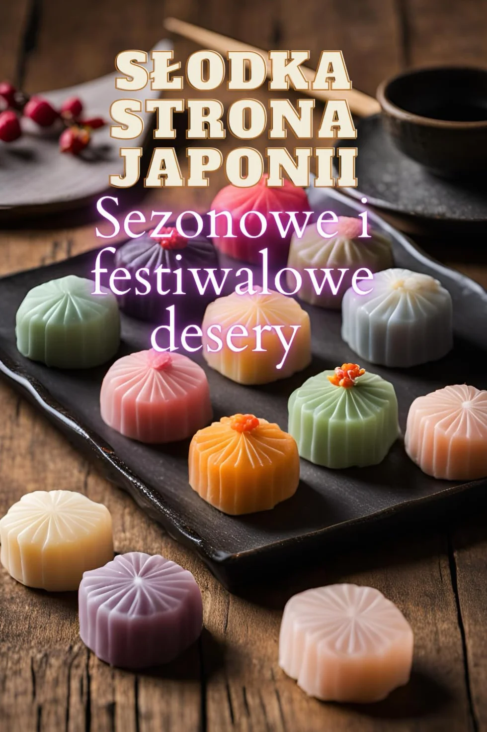 Słodka strona Japonii: Sezonowe i festiwalowe desery dla miłośników tradycyjnej kuchni japońskiej || 100 kreatywnych przepisów na słodkości w jednej ... kucharskiej dla prawdziwych smakoszy