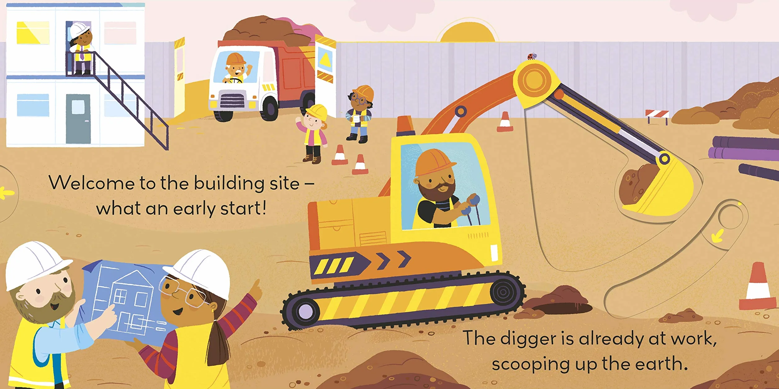 Little World Building Site: A push-and-pull adventure