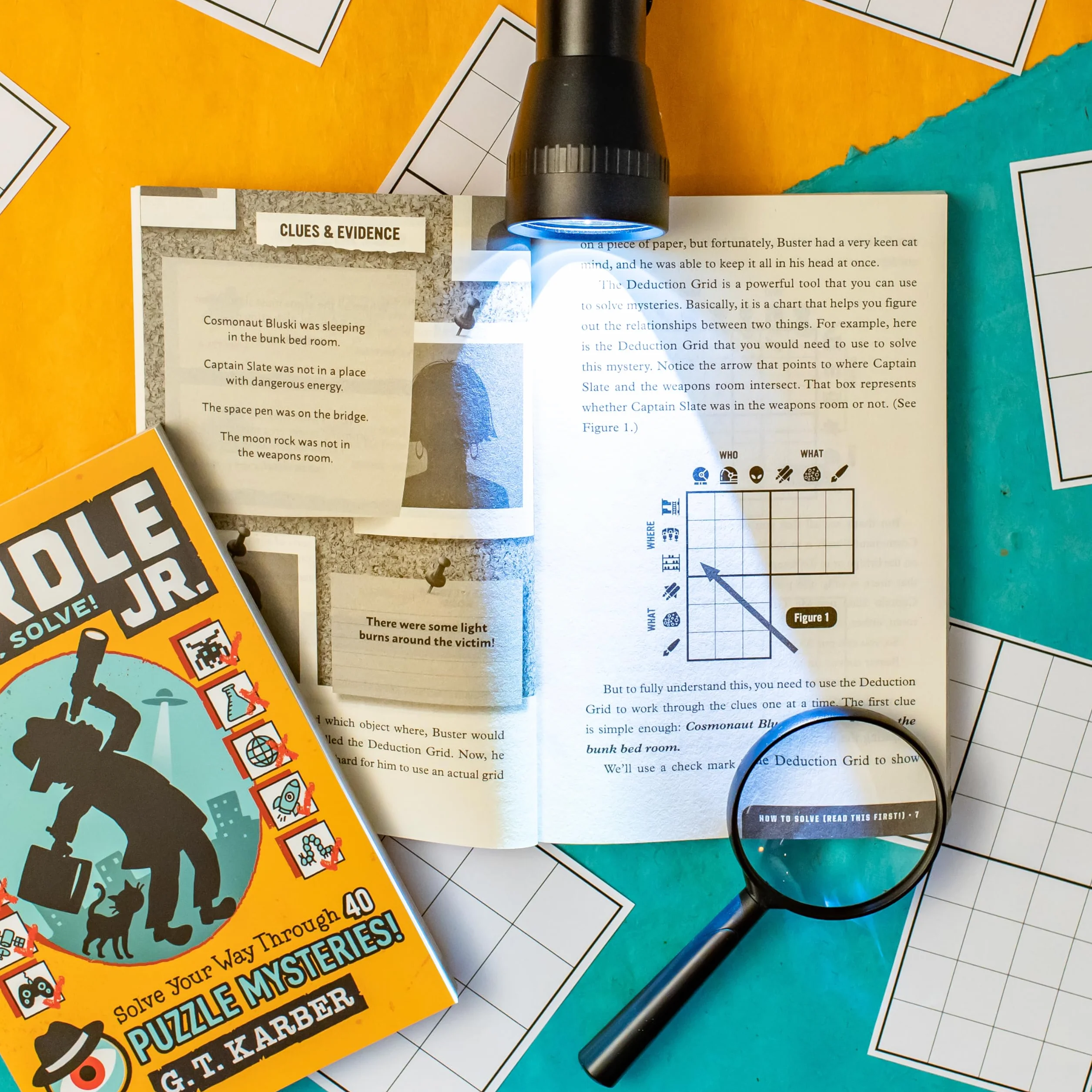Murdle Jr.: Ready, Set, Solve!: Solve Your Way Through 40 Puzzle Mysteries!: 2
