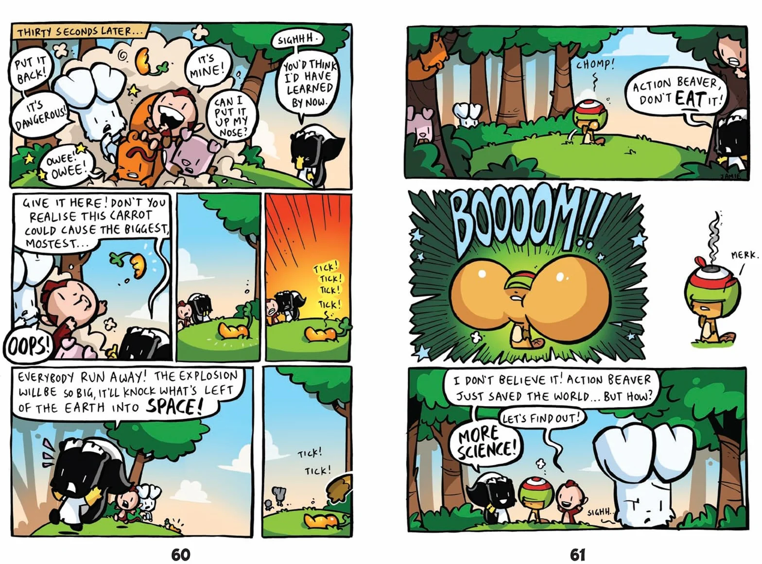 Bunny vs Monkey and the Human Invasion: Bunny vs Monkey - 3 and 4