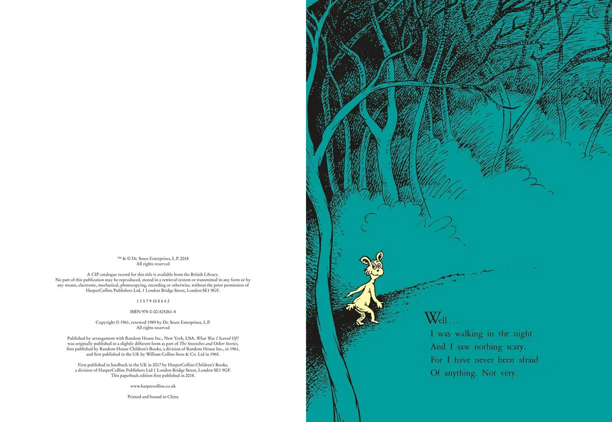 What Was I Scared Of?: A spooky Halloween story from classic author Dr. Seuss perfect for children aged 4+!
