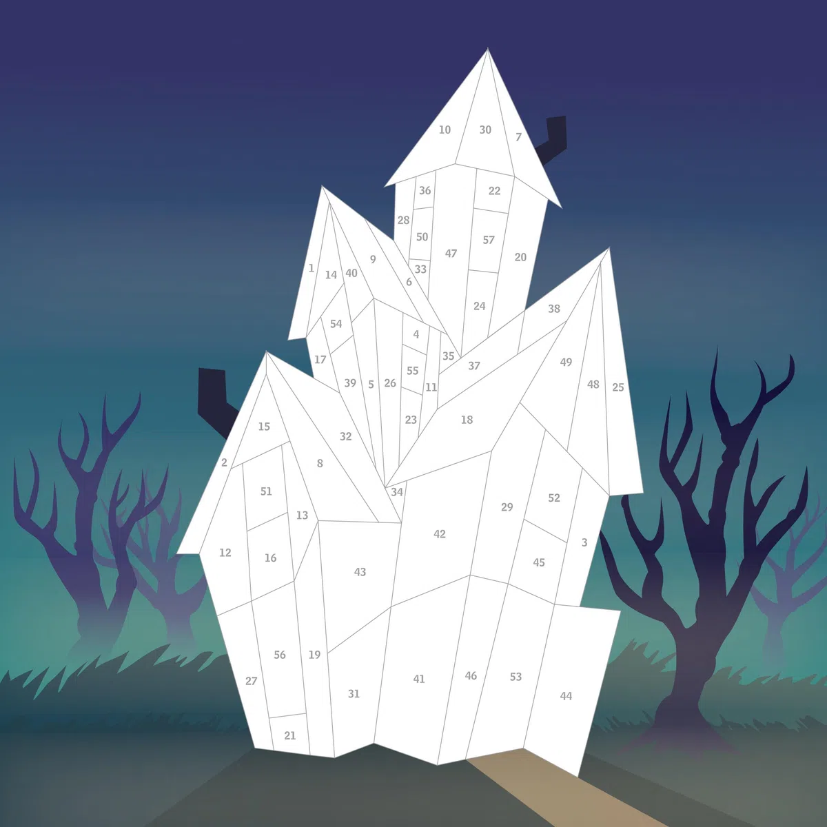 Paint by Sticker Kids: Halloween: Create 10 Pictures One Sticker at a Time! Includes Glow-In-The-Dark Stickers