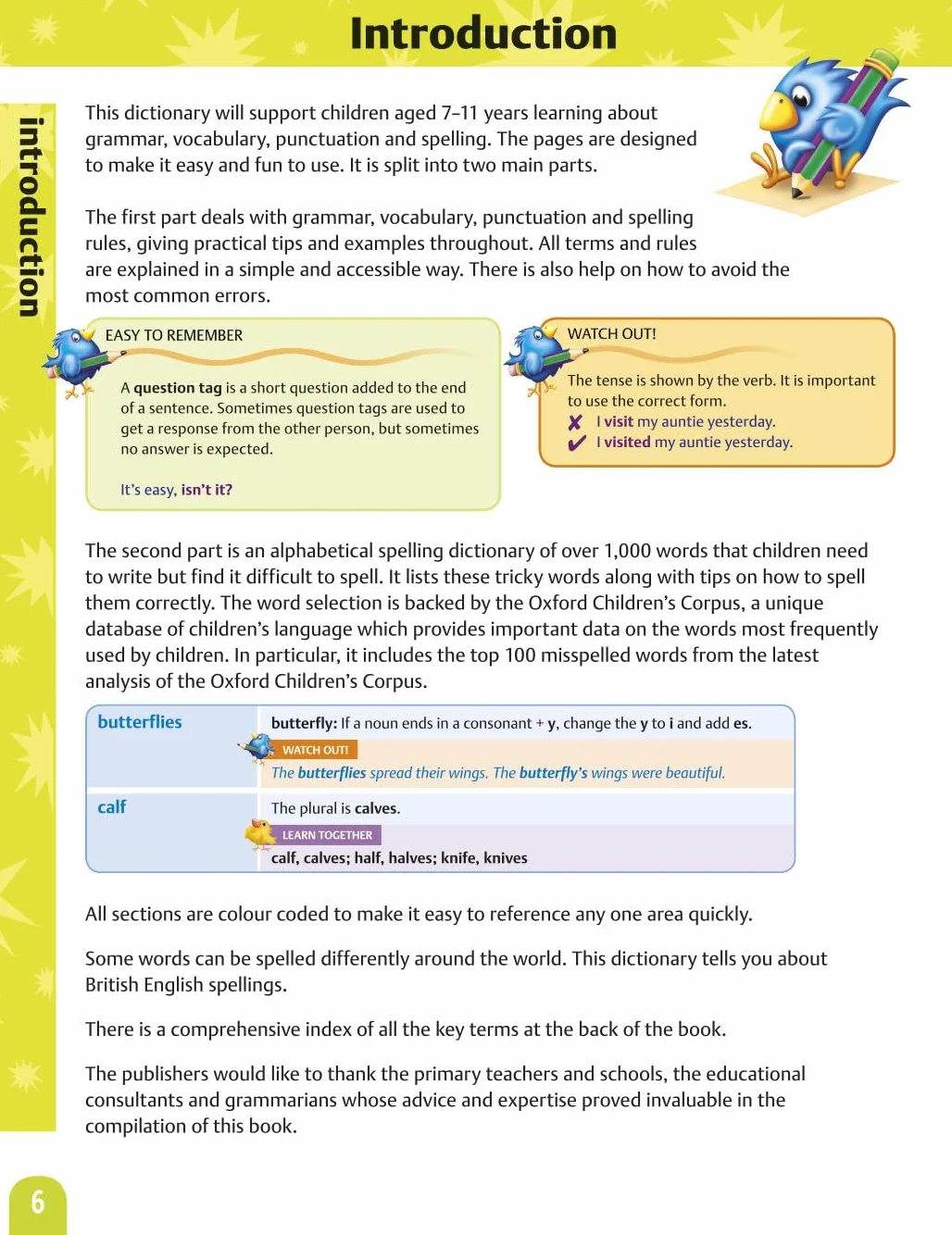 Oxford Primary Grammar Punctuation and Spelling Dictionary