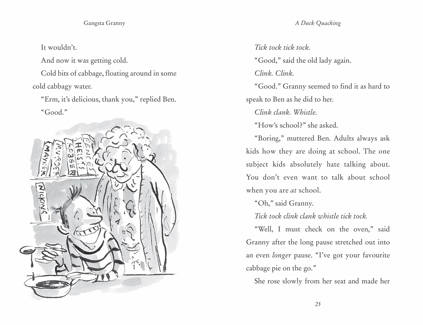 Gangsta Granny: A book by David Walliams