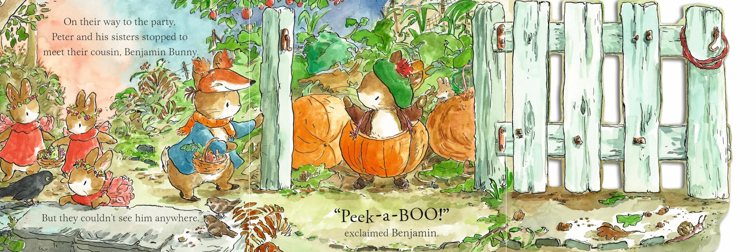 Peter Rabbit: Peter's Halloween Peek-a-BOO!: A lift and find book