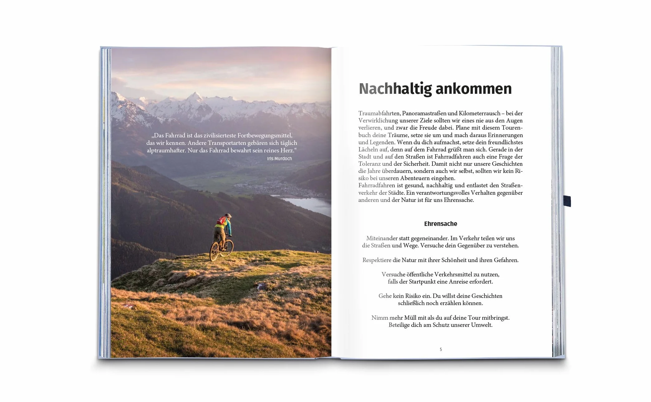 Fahrradlust Fahrrad-Tourenbuch KOM 1666: Fahrradlust Touren- und Notizbuch zum Eintragen