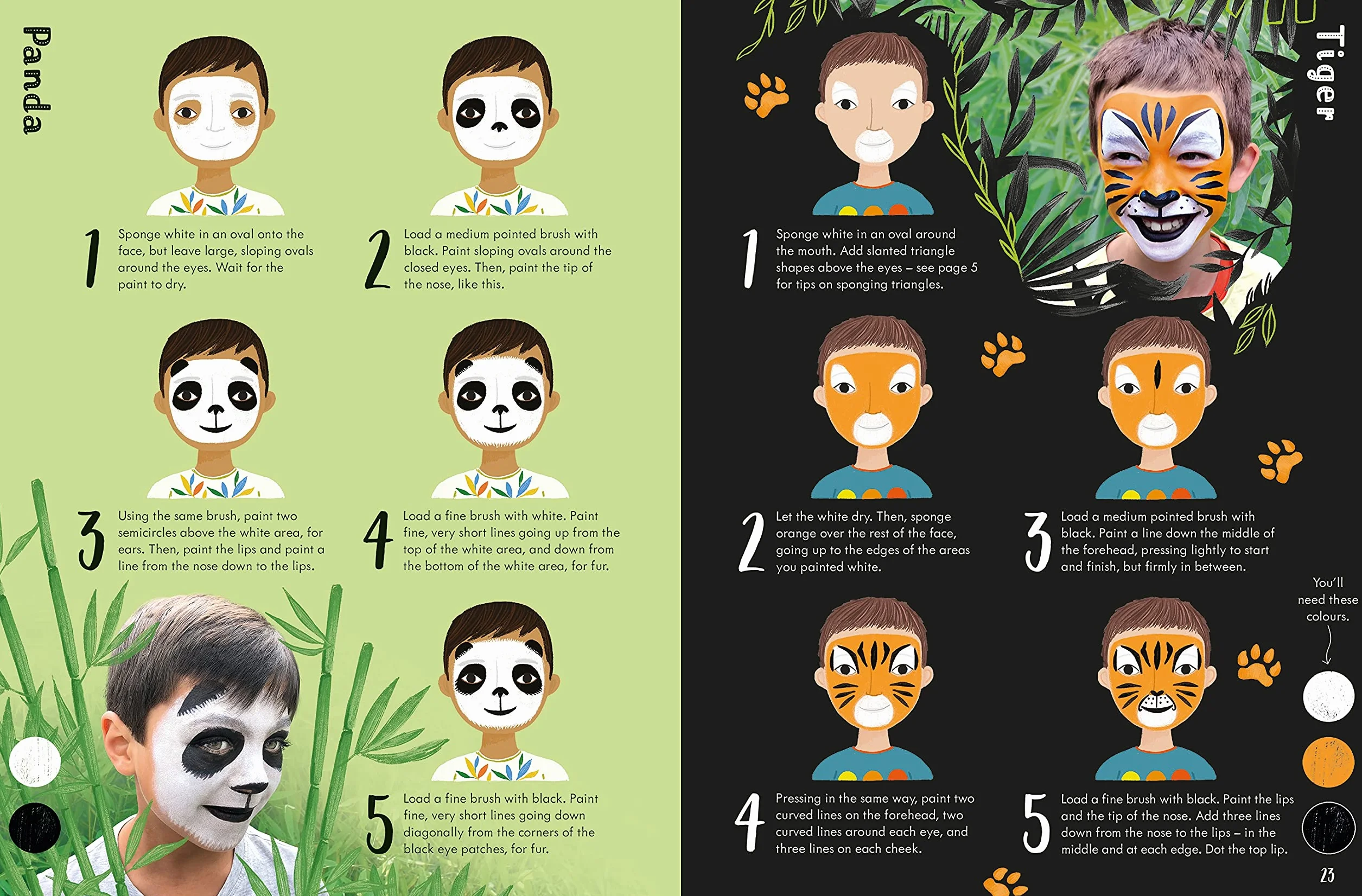 BOOK OF FACE PAINTING