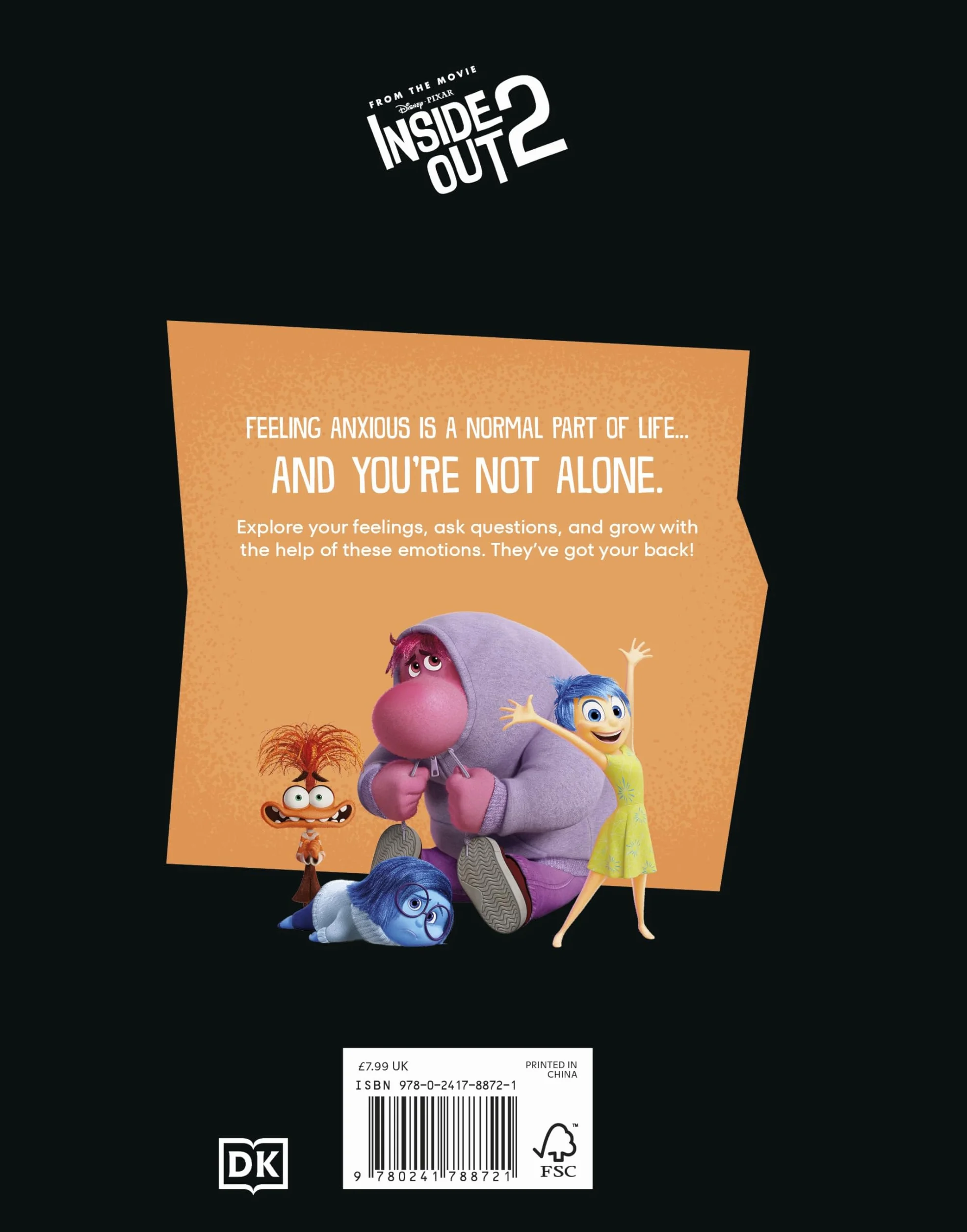 Disney Inside Out 2 Hello, I'm Anxiety