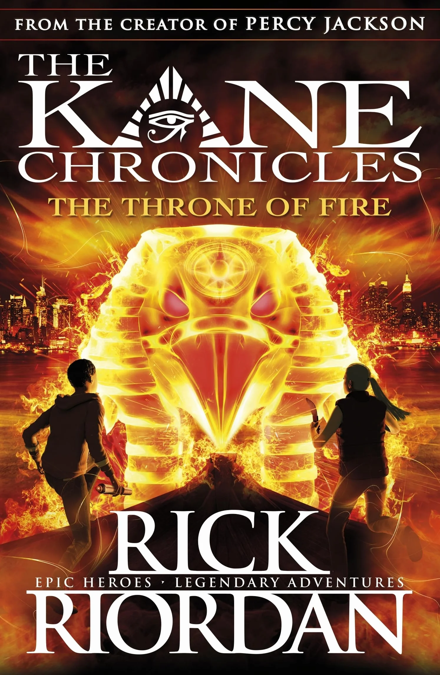 The Throne of Fire (The Kane Chronicles Book 2)