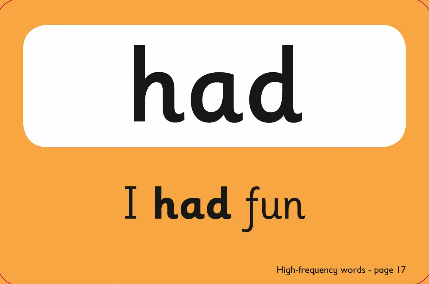 High Frequency Words Flashcards: Ideal for Home Learning