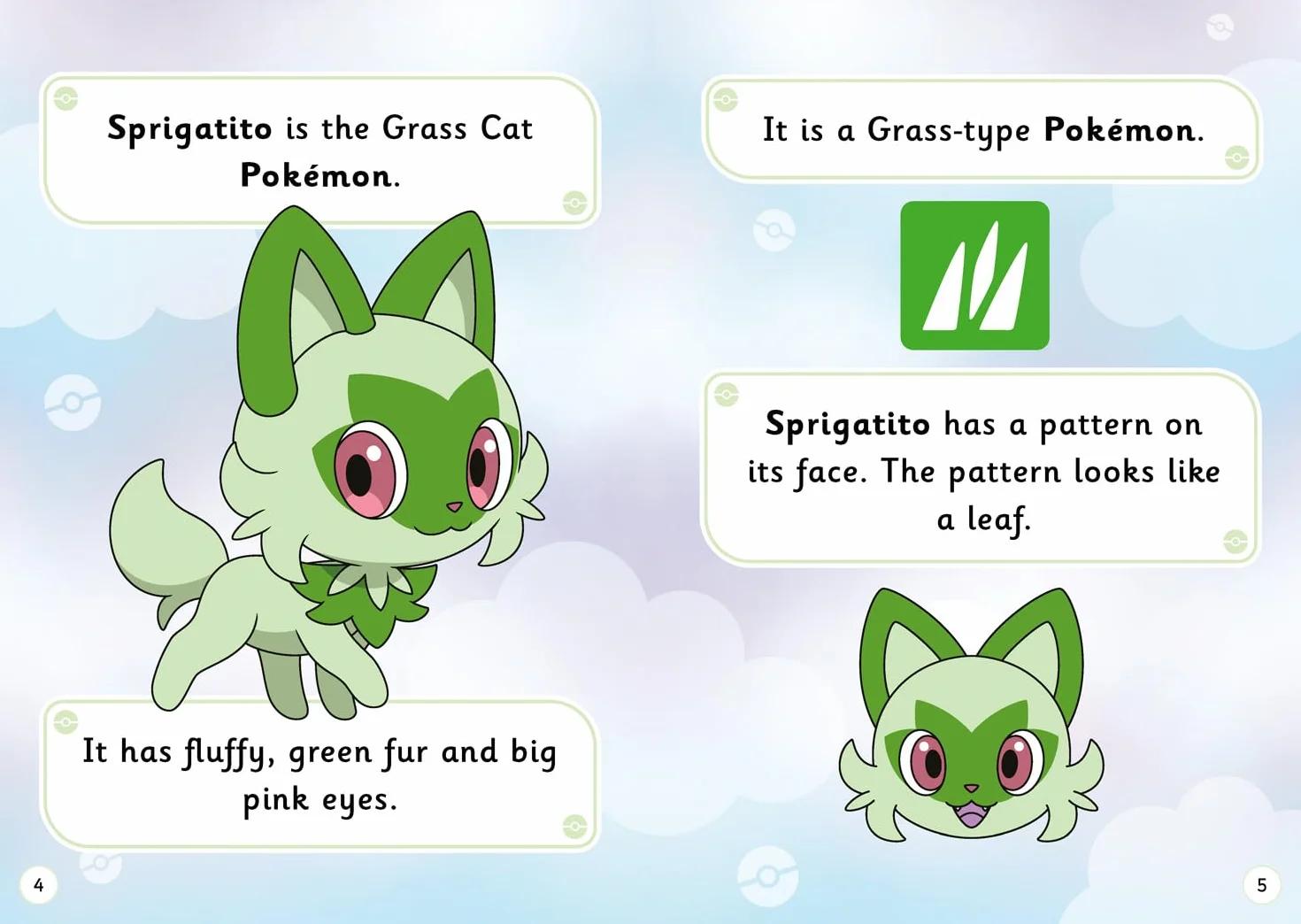 Pokémon Young Readers Level 1: Meet Sprigatito: Dive into reading with this short storybook from Pokémon Horizons: The Series, perfect for young children and reluctant readers